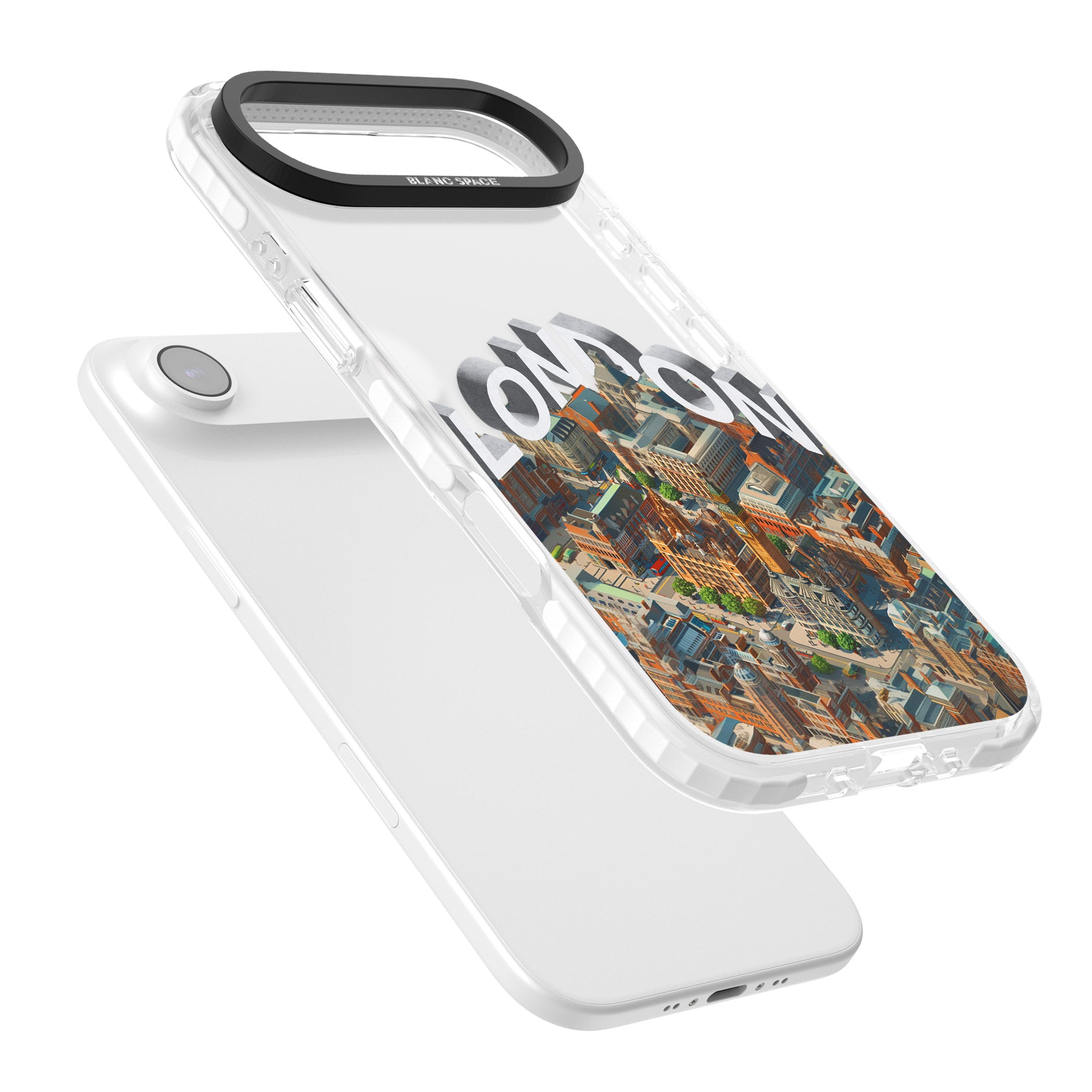 London iPhone 17 Air Impact Clear Phone Case Colours