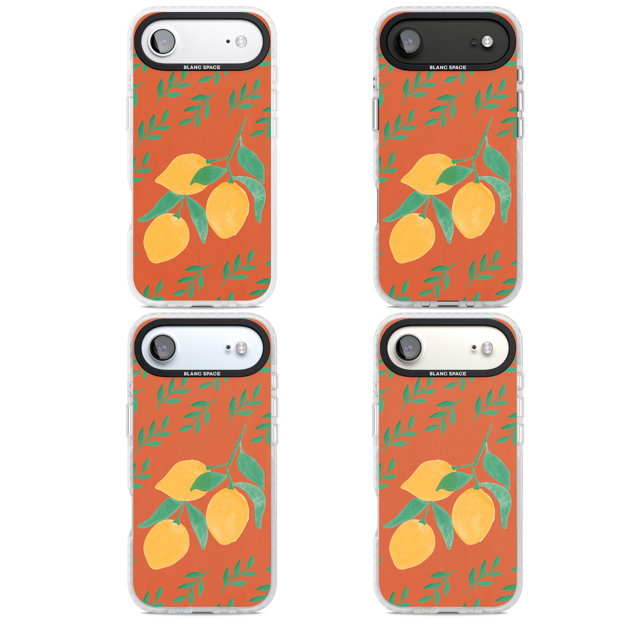 Tuscan Lemons iPhone 17 Air Impact Clear Phone Case APT Impact Protection