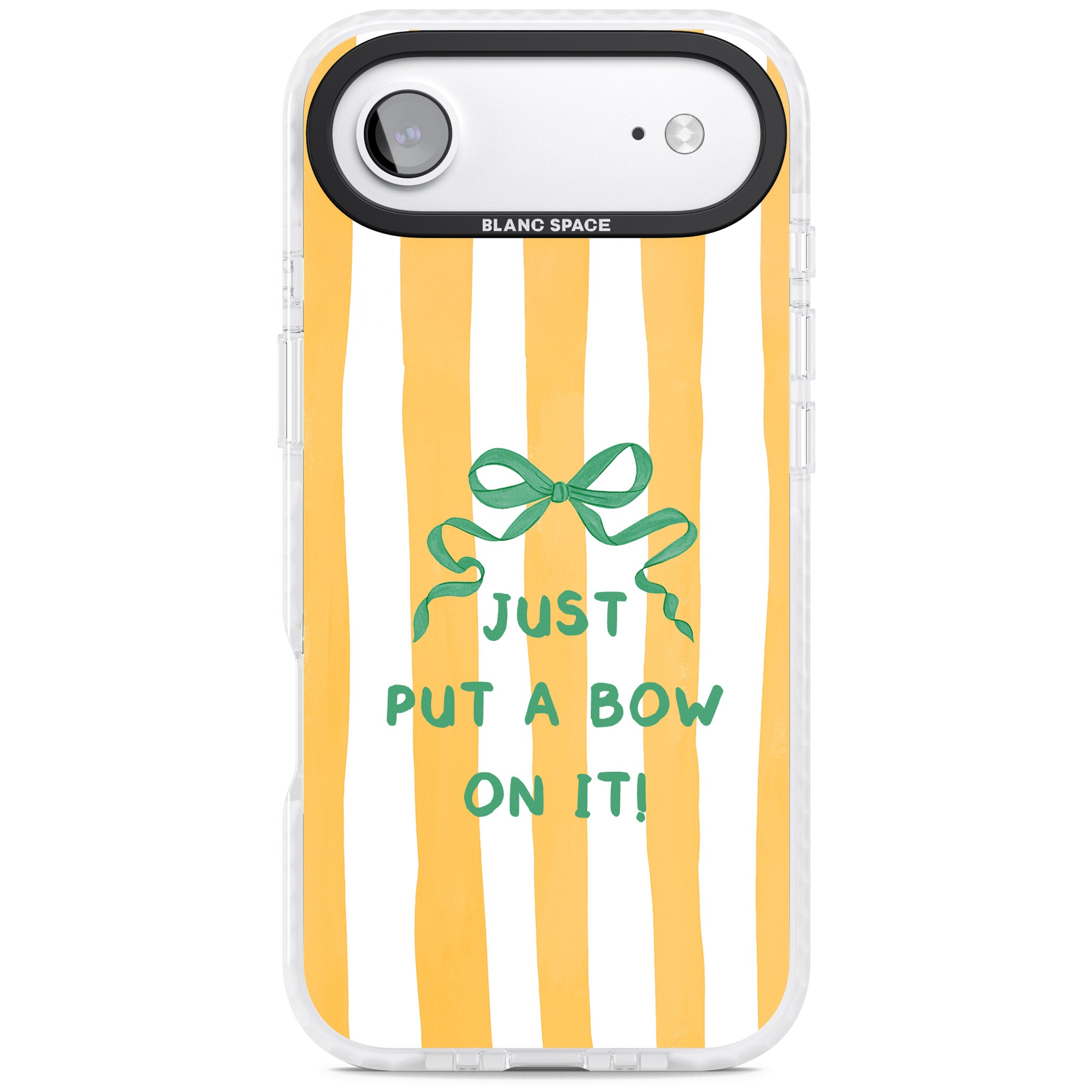 Just Put a Bow On It iPhone 17 Air Impact Clear Phone Case