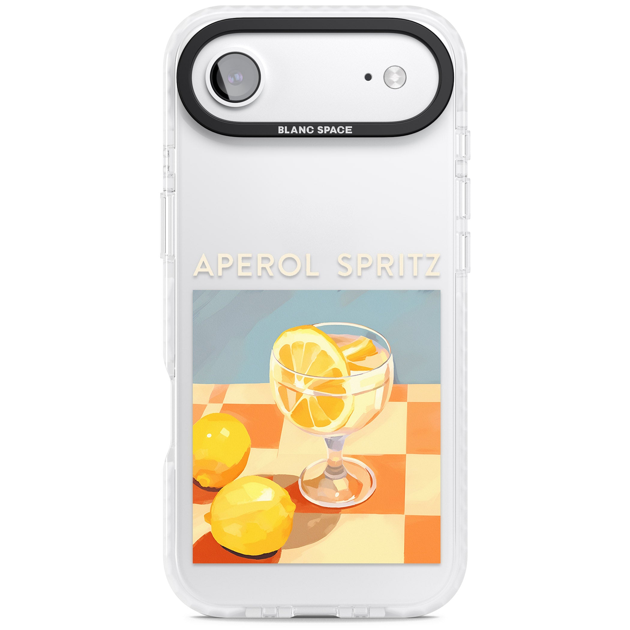 Lemon Spritz iPhone 17 Air Impact Clear Phone Case