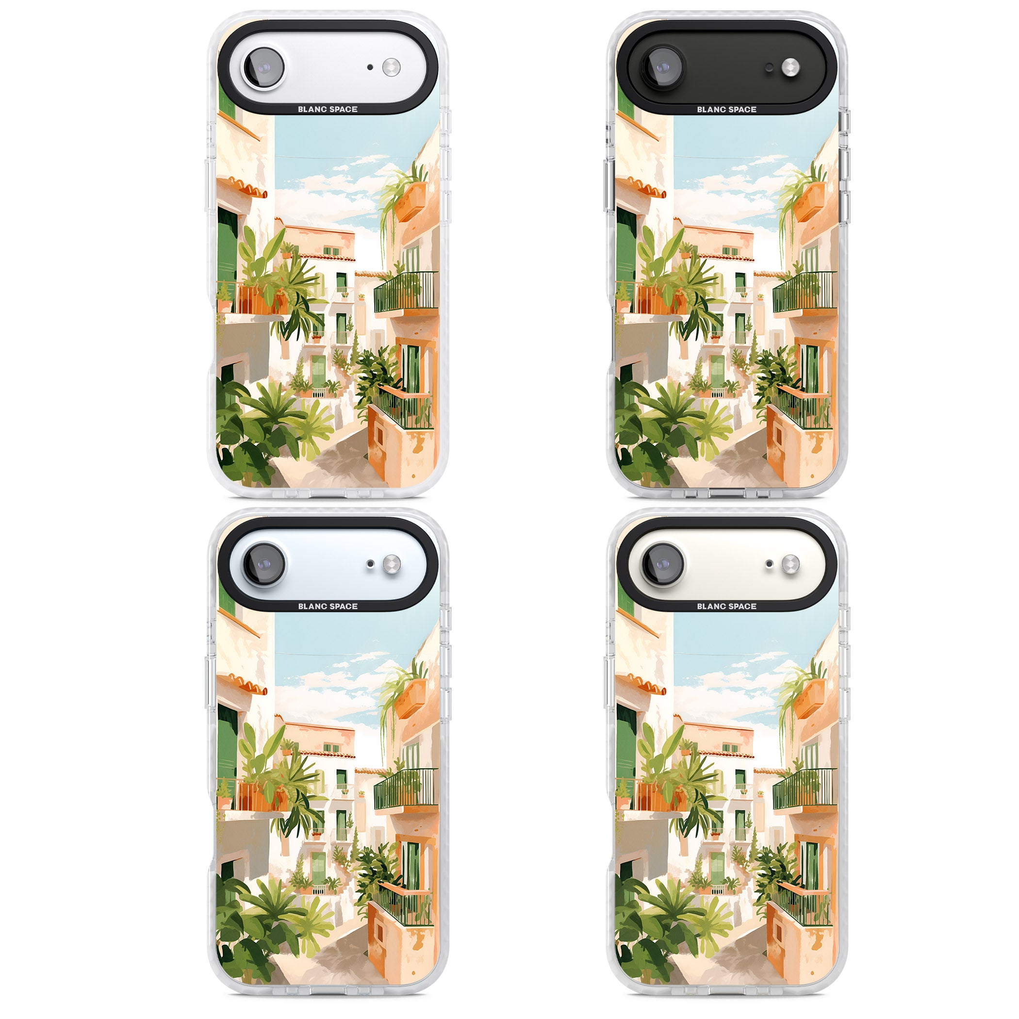 Tuscan Balconies iPhone 17 Air Impact Clear Phone Case APT Impact Protection