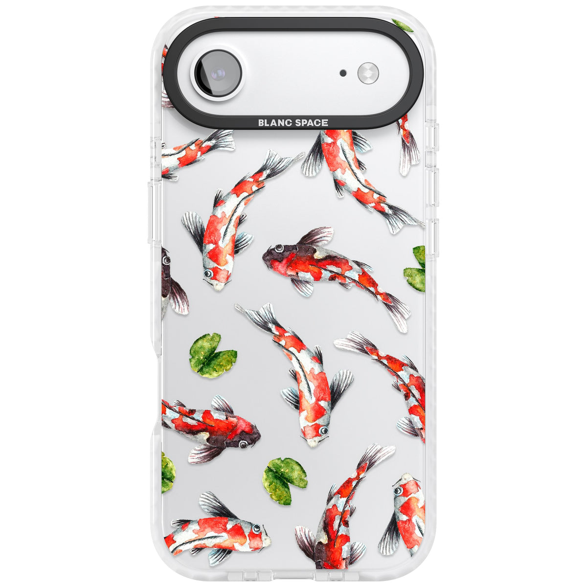 Koi Fish In Watercolour iPhone Air Impact Clear Phone Case front