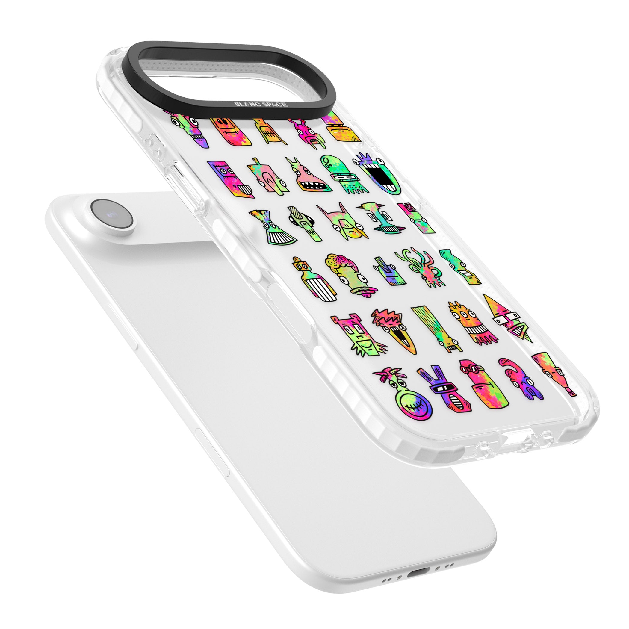 Splashy Friends iPhone 17 Air Impact Clear Phone Case Colours
