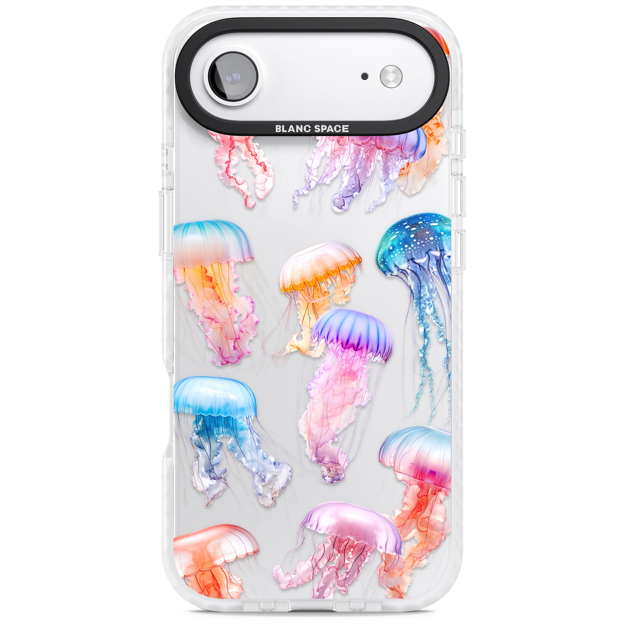 Vibrant Jellyfish iPhone 17 Air Impact Clear Phone Case