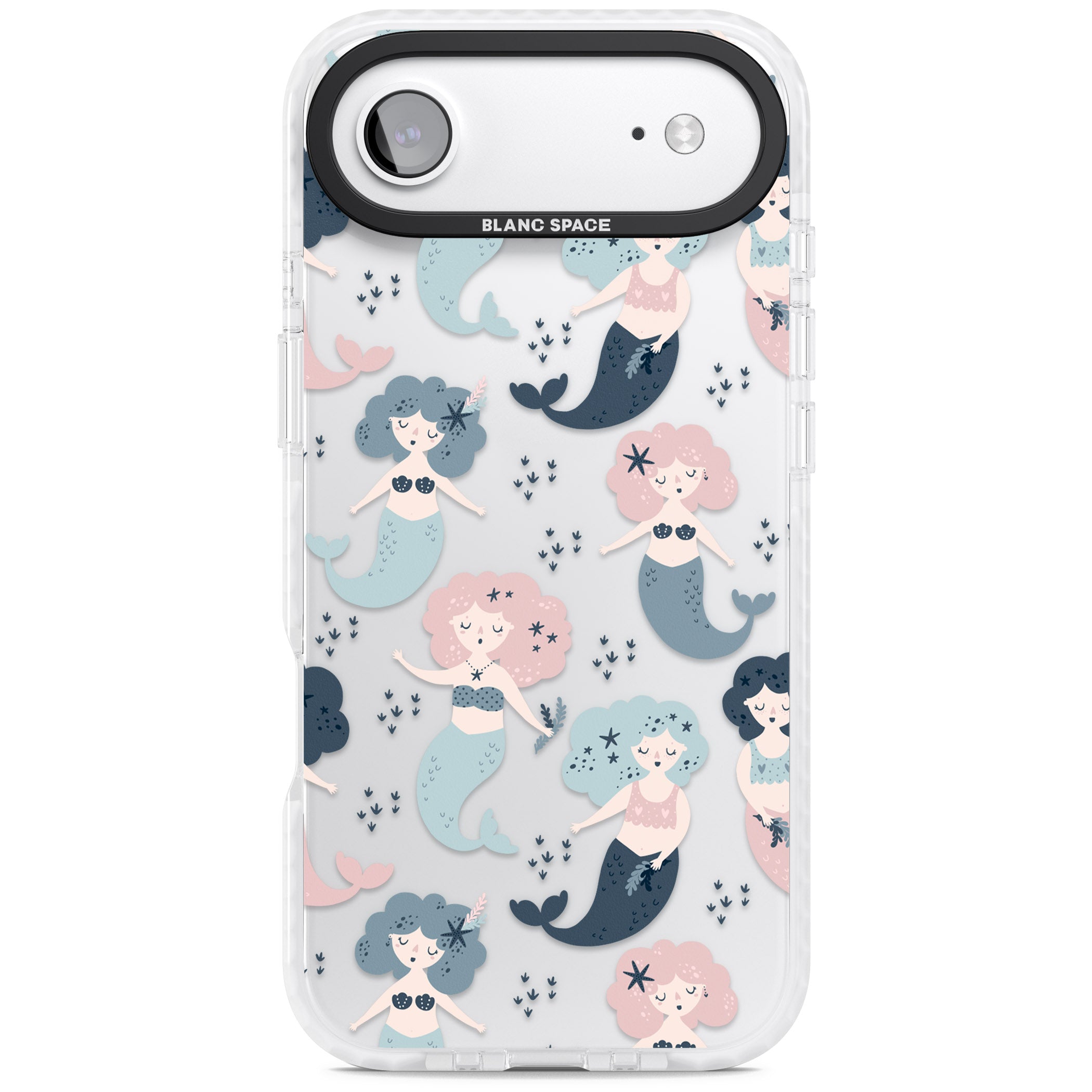 Pastel Mermaids iPhone 17 Air Impact Clear Phone Case