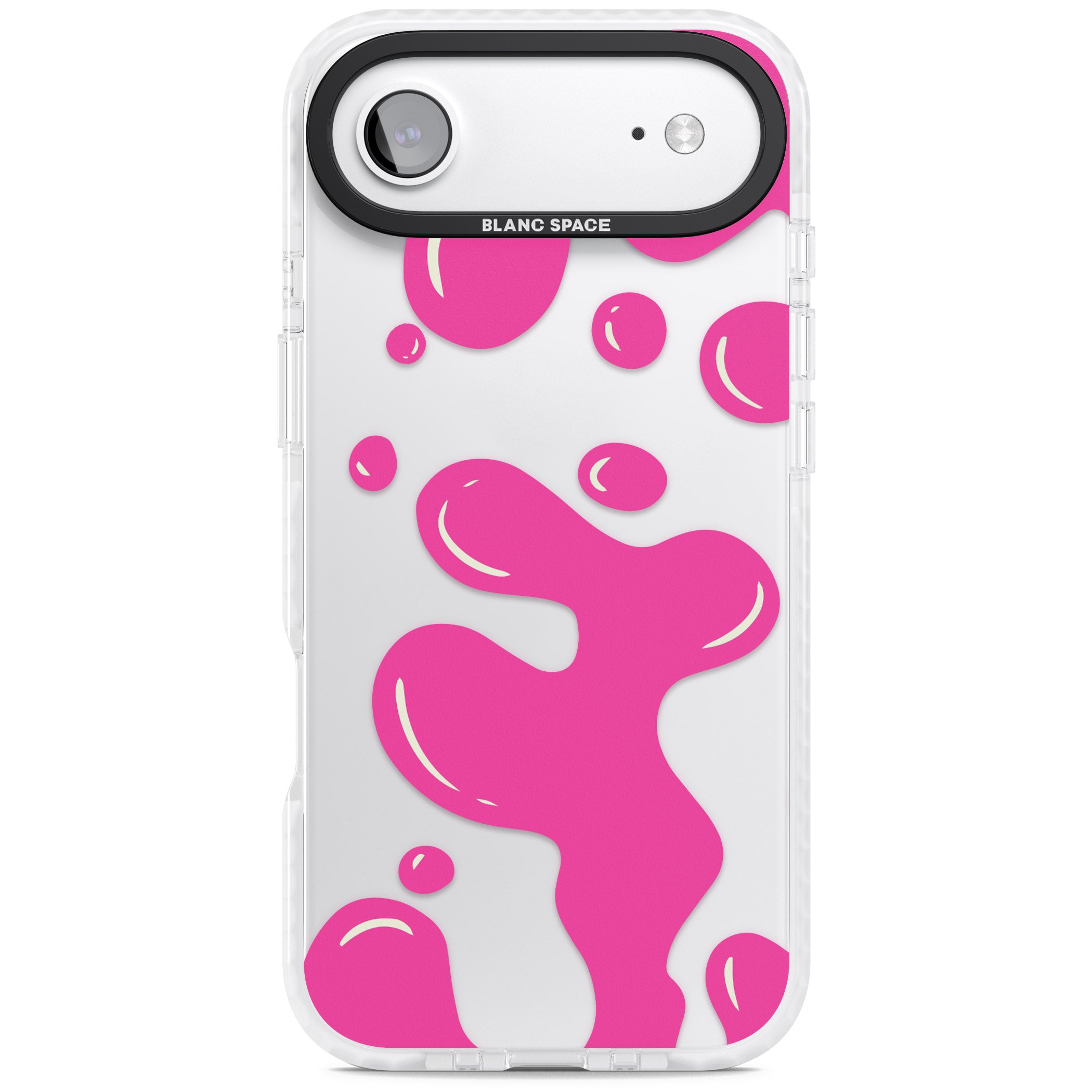 Pink Lava Lamp iPhone 17 Air Impact Clear Phone Case