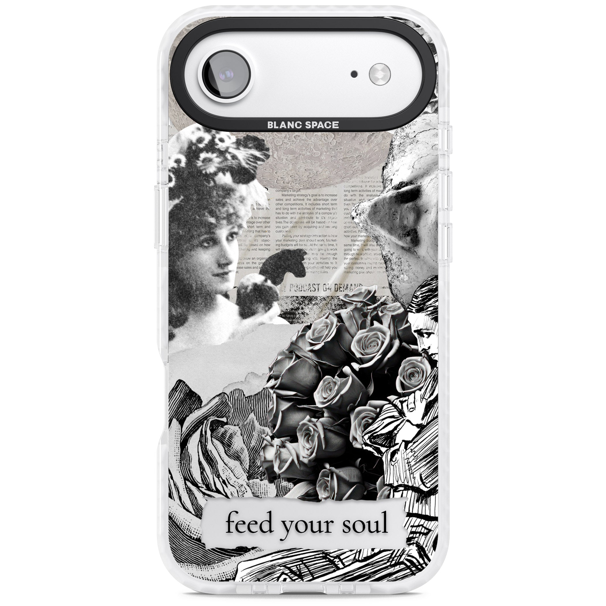 Feed Your Soul iPhone 17 Air Impact Pro Clear Phone Case