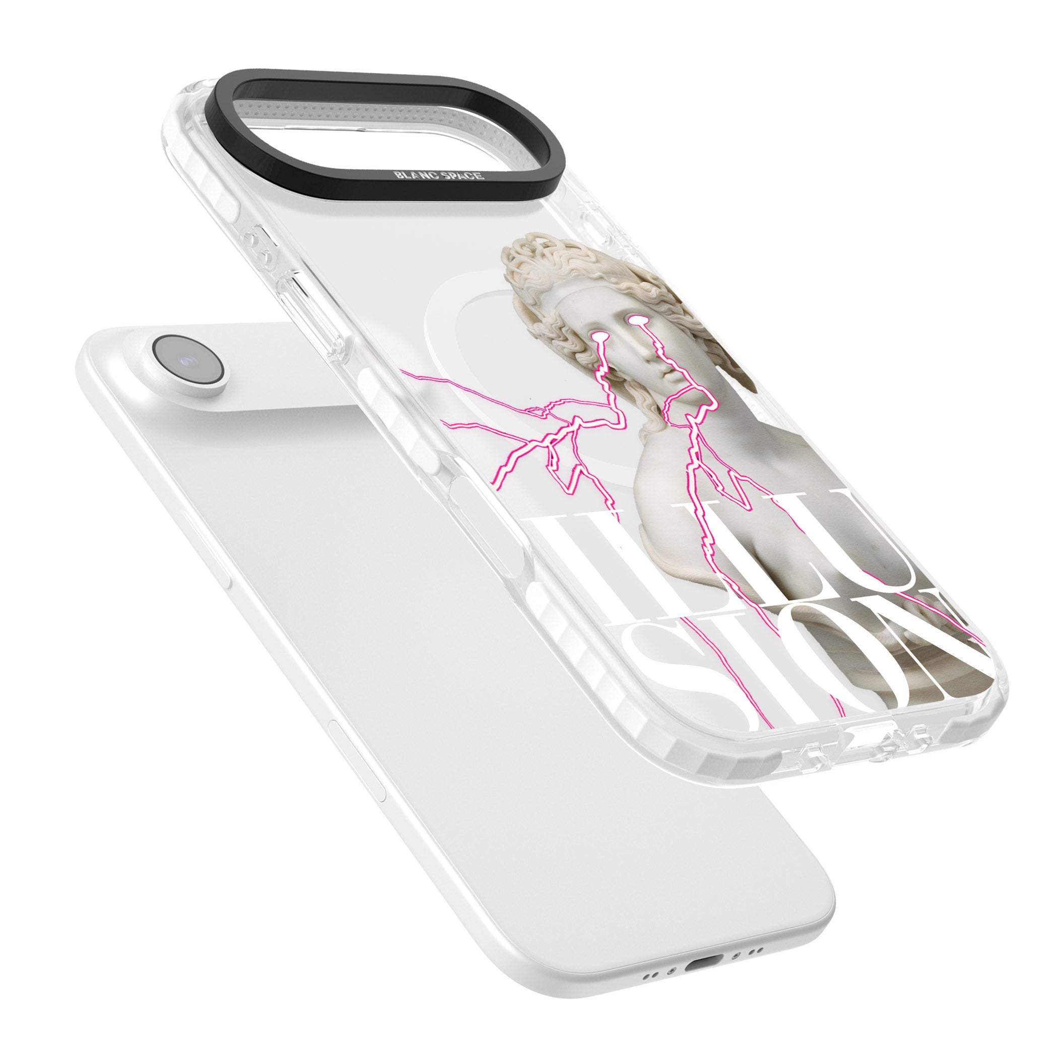 Illusion iPhone 17 Air Impact Pro Clear Phone Case Colours