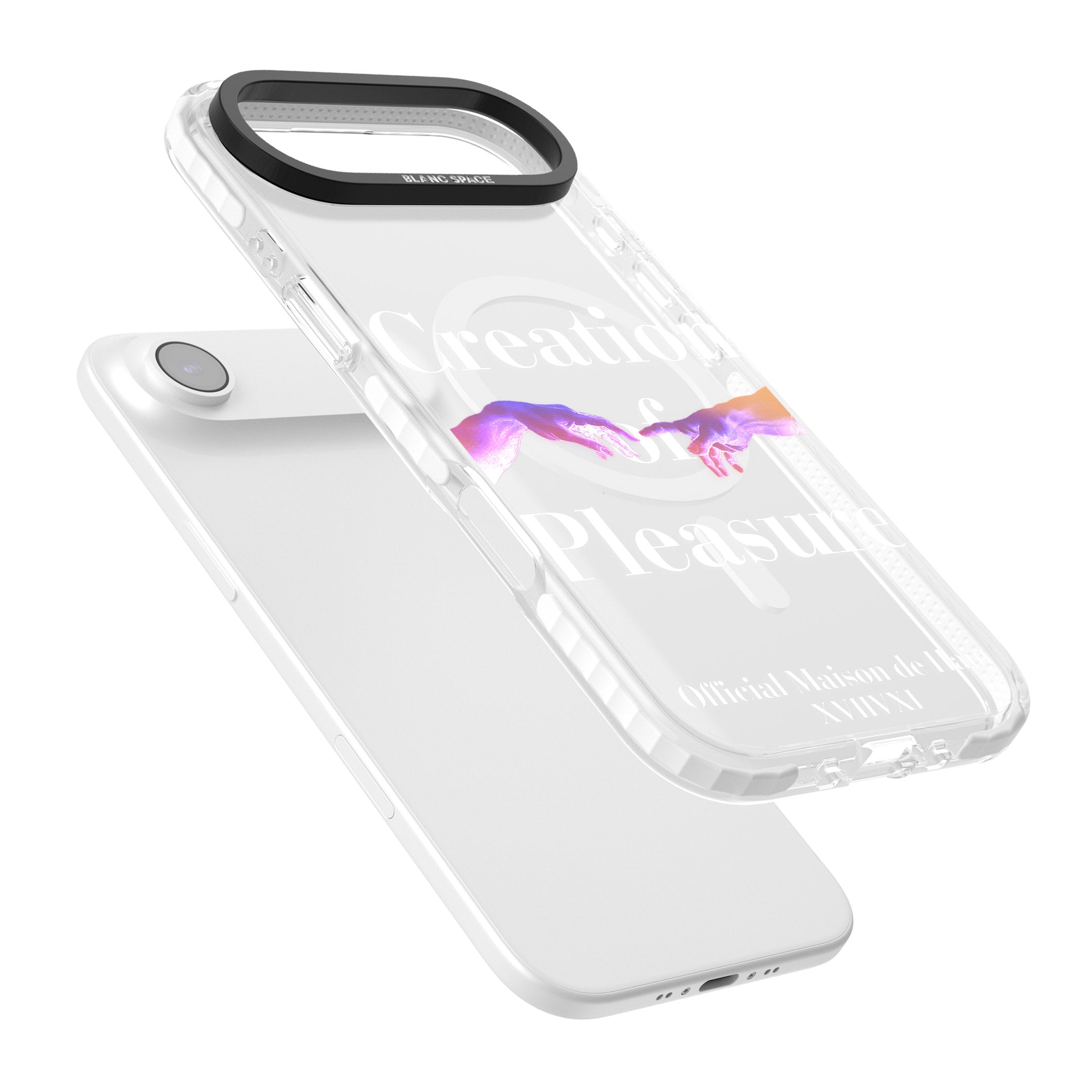 Creation Of Pleasure iPhone 17 Air Impact Pro Clear Phone Case Colours