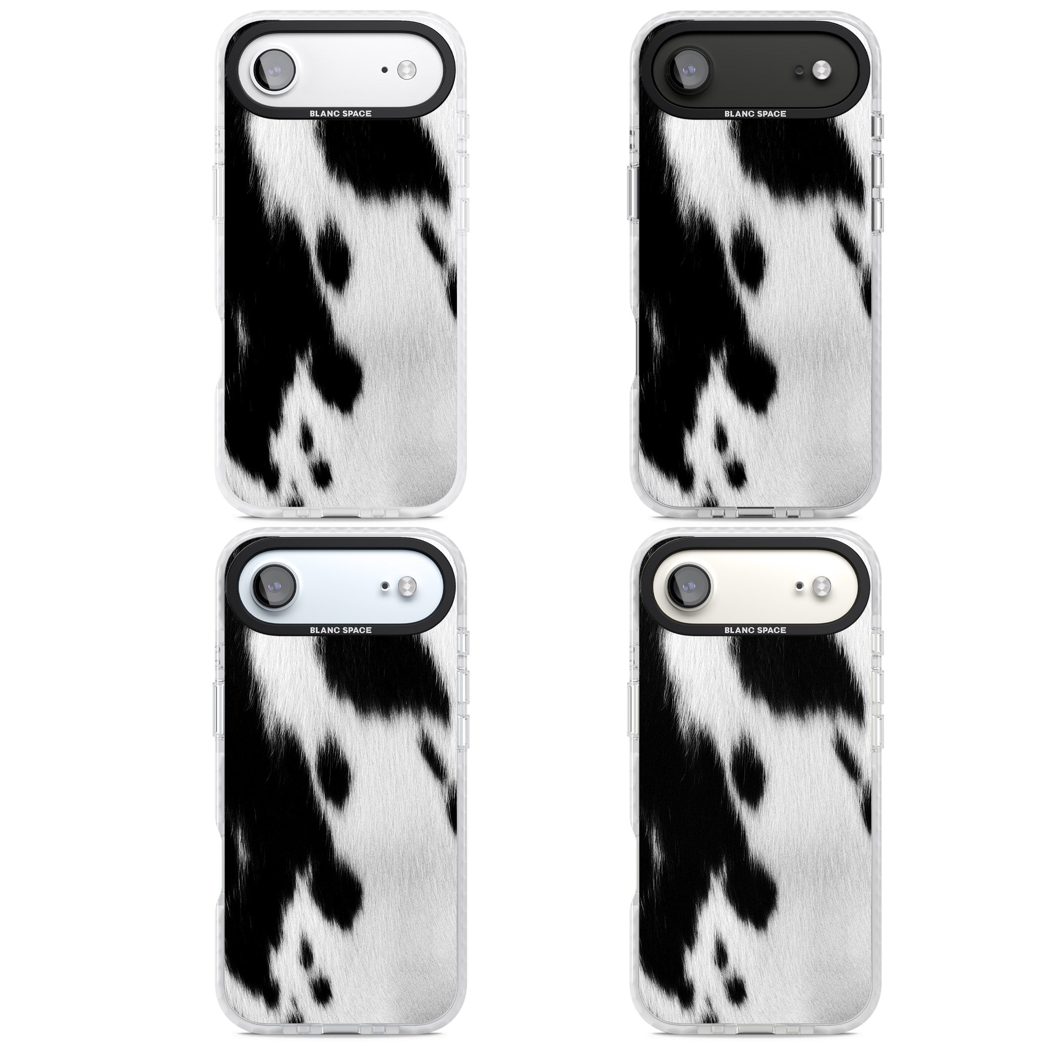 Designer Fashion Cowhide iPhone 17 Air Impact Pro Clear Phone Case APT Impact Protection
