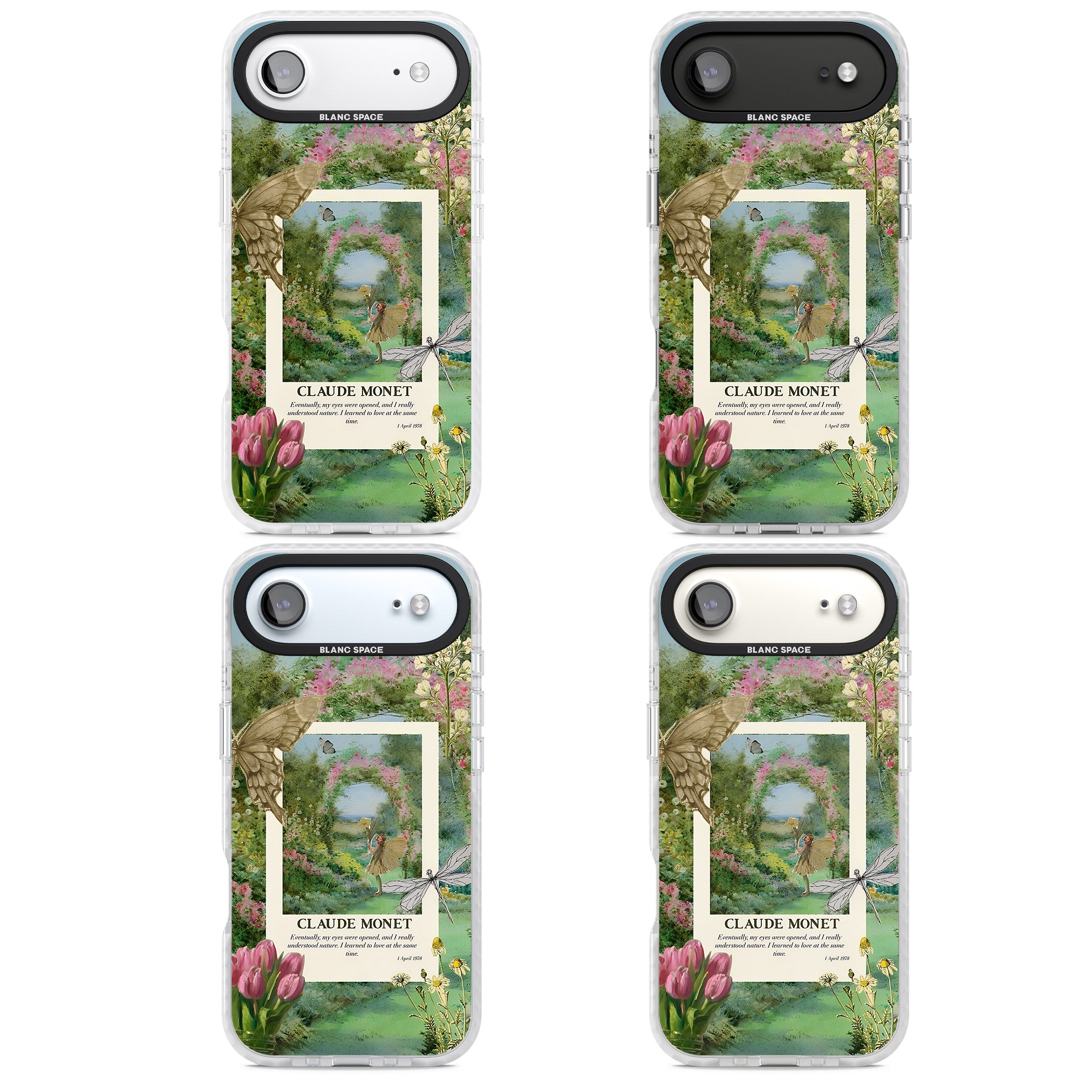 Monet Fairy Garden iPhone 17 Air Impact Pro Clear Phone Case APT Impact Protection