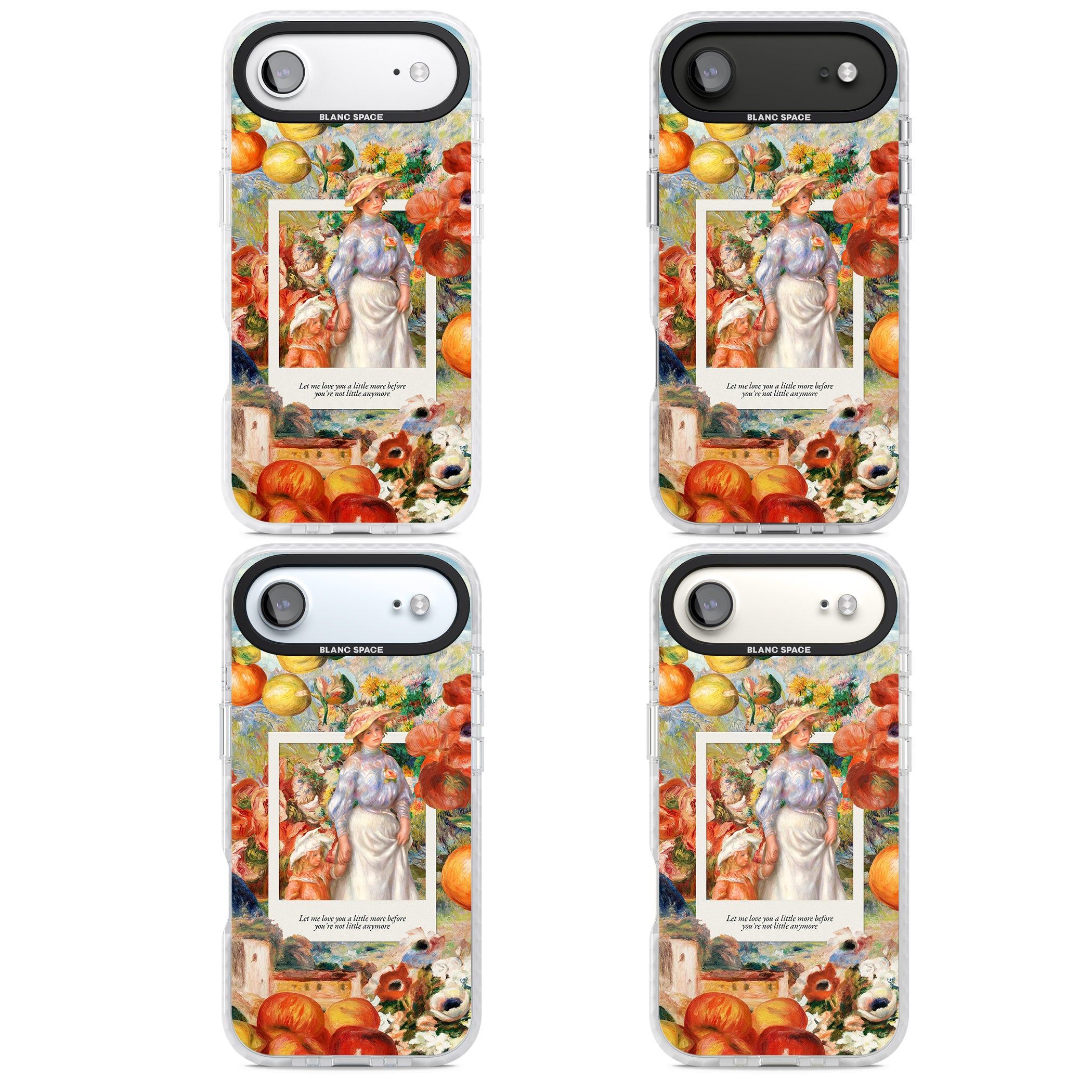 Renoir Mother & Child iPhone 17 Air Impact Pro Clear Phone Case APT Impact Protection