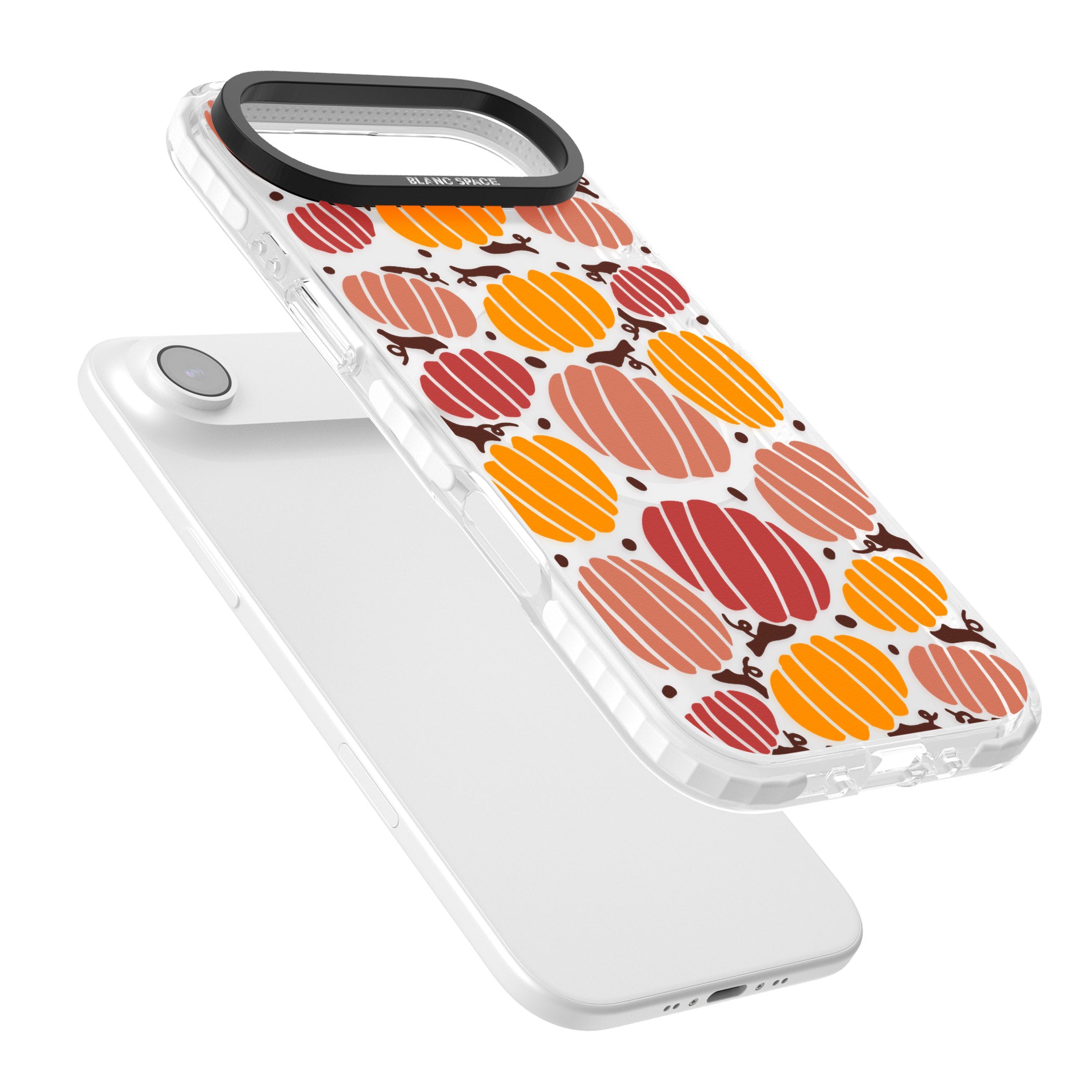 Autumn Pumpkin Patch iPhone 17 Air Impact Pro Clear Phone Case Colours