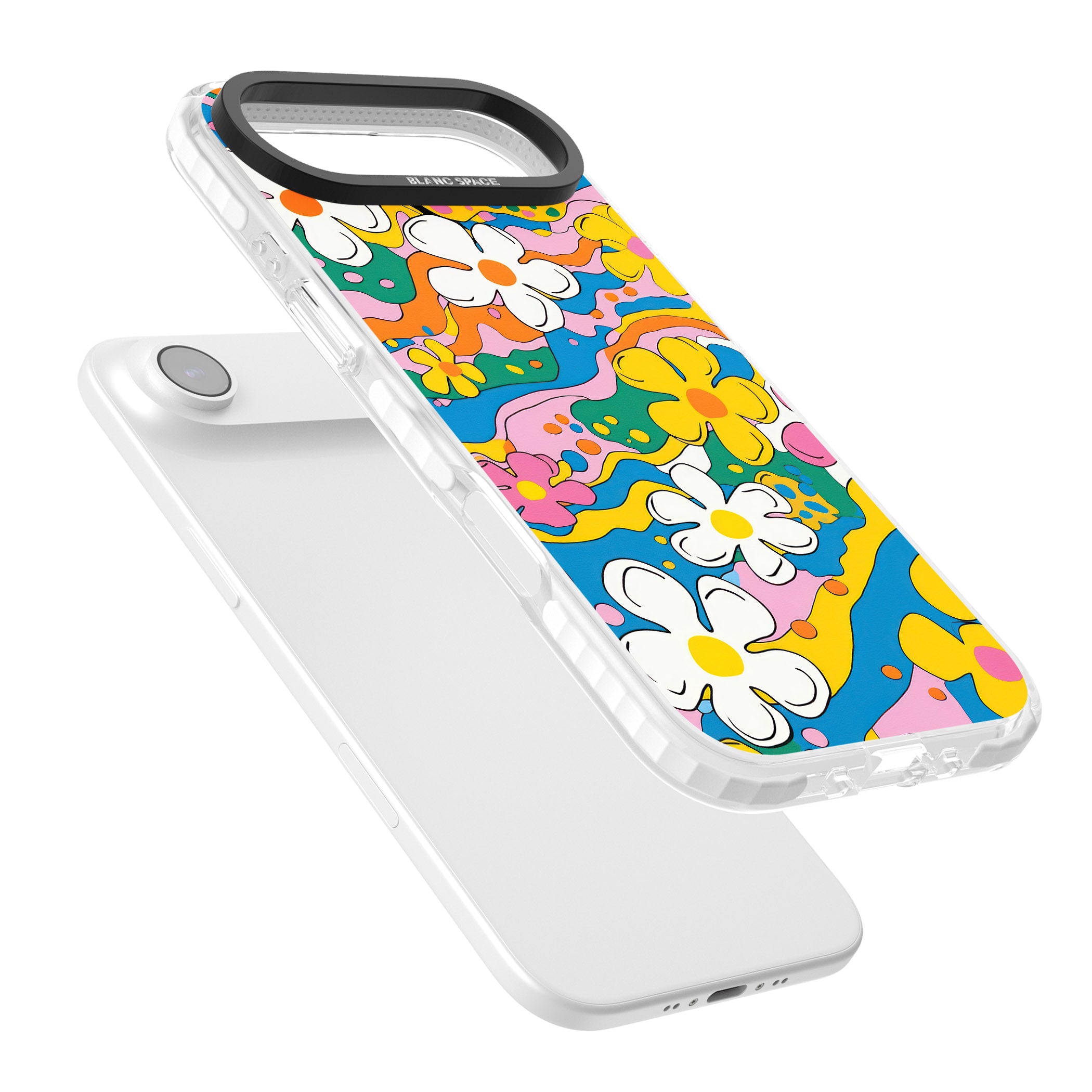 Vibrant Bloom iPhone 17 Air Impact Pro Clear Phone Case Colours