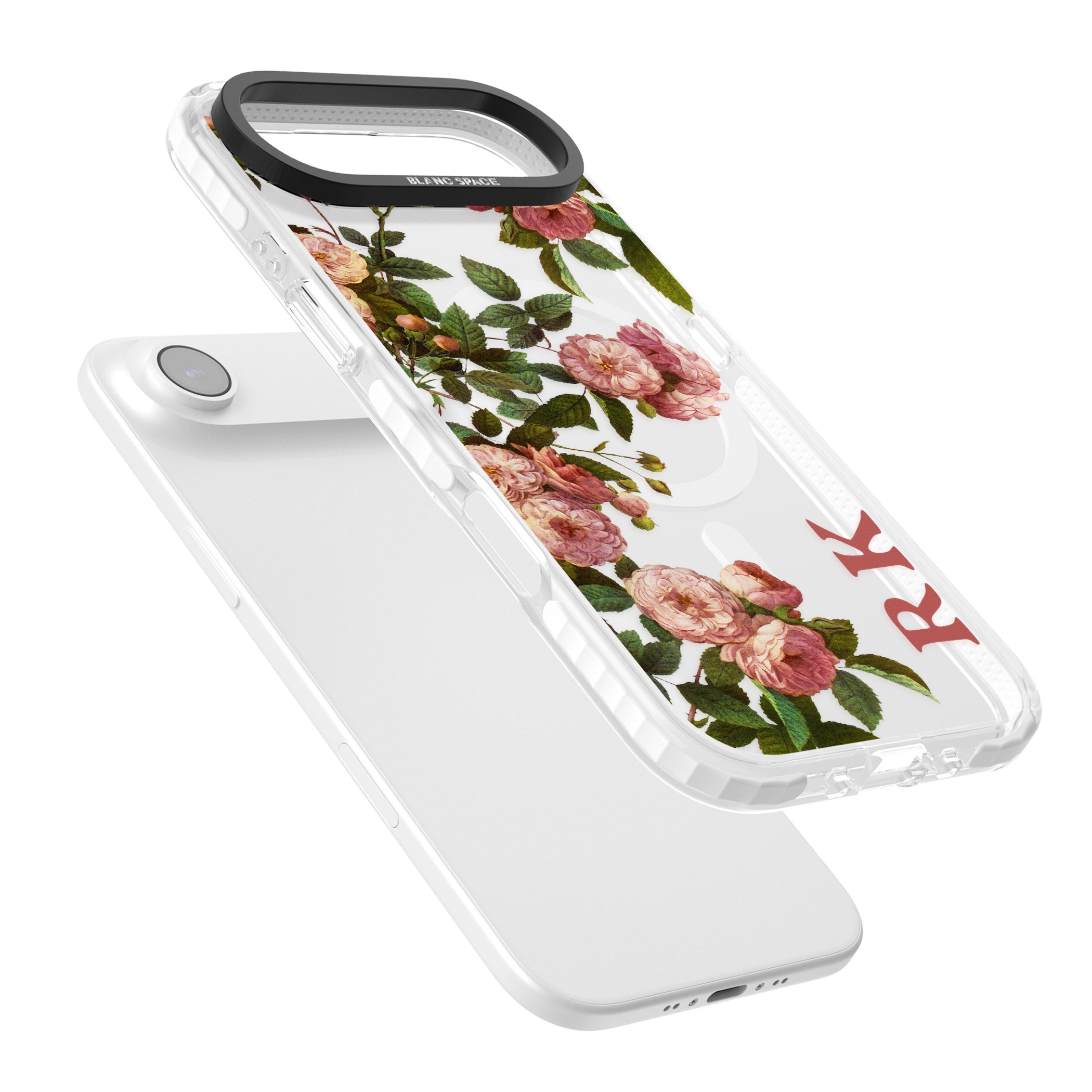 Personalised Vintage Floral Garden iPhone 17 Air Impact Pro Clear Phone Case Colours
