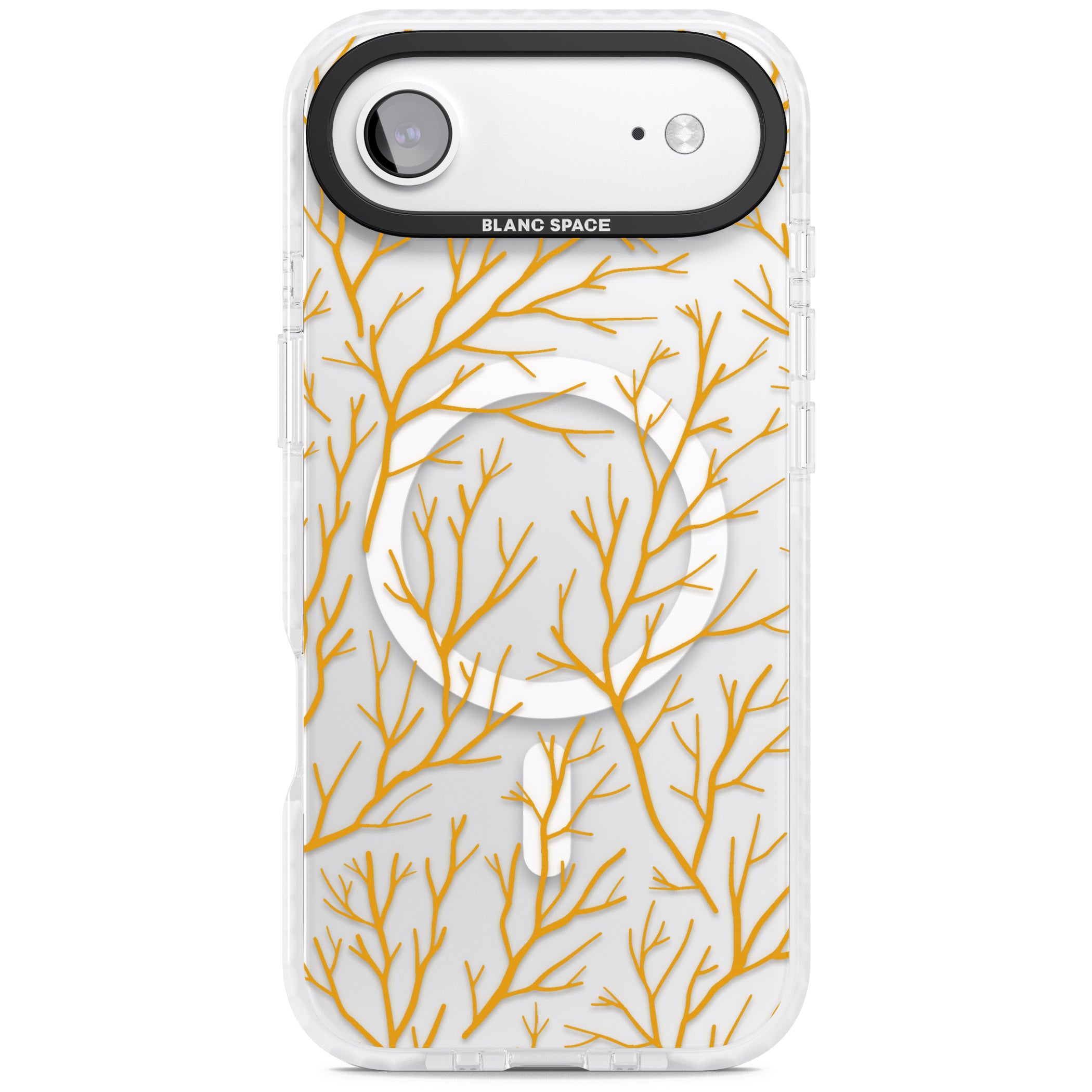 Personalised Bramble Branches iPhone 17 Air Impact Pro Clear Phone Case