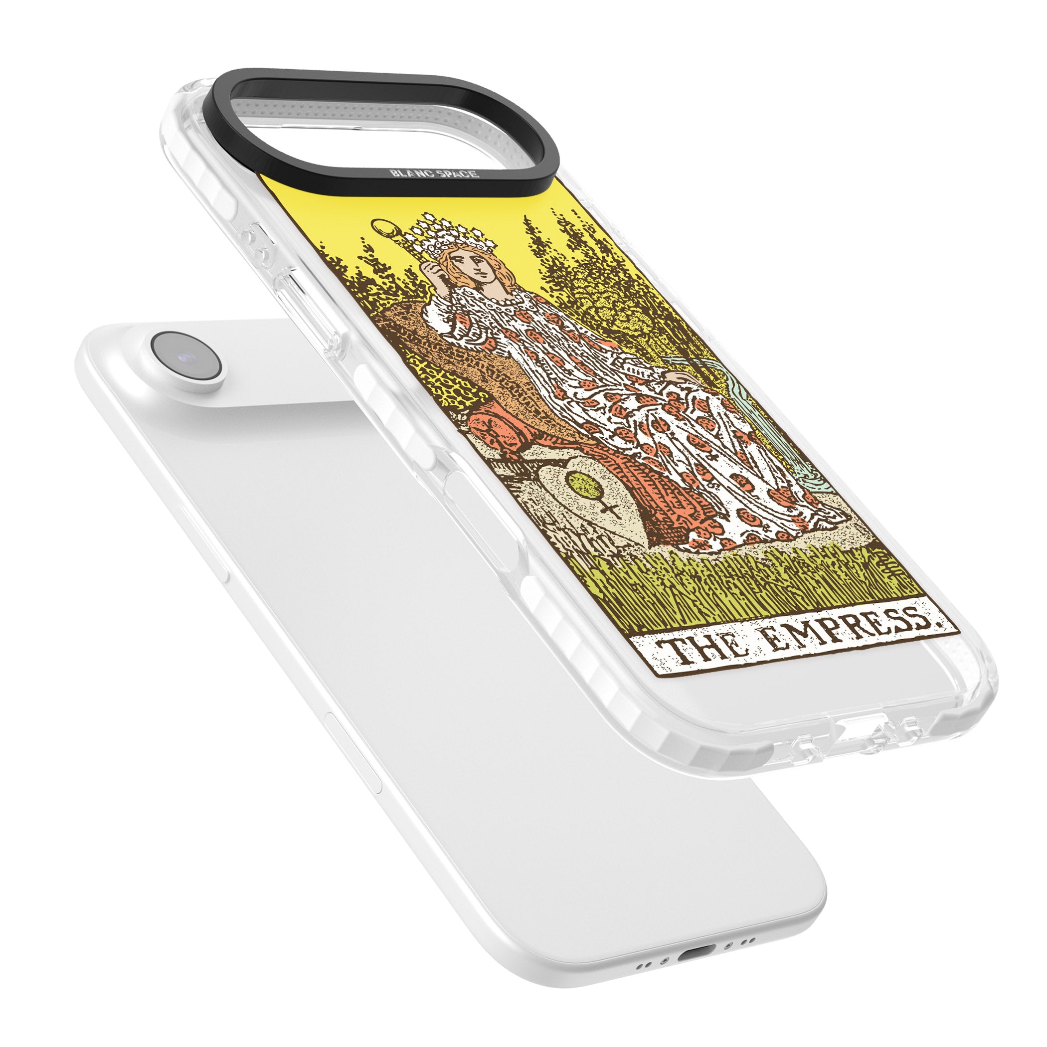 Personalised The Empress Tarot Card (Color) iPhone 17 Air Impact Pro Clear Phone Case Colours