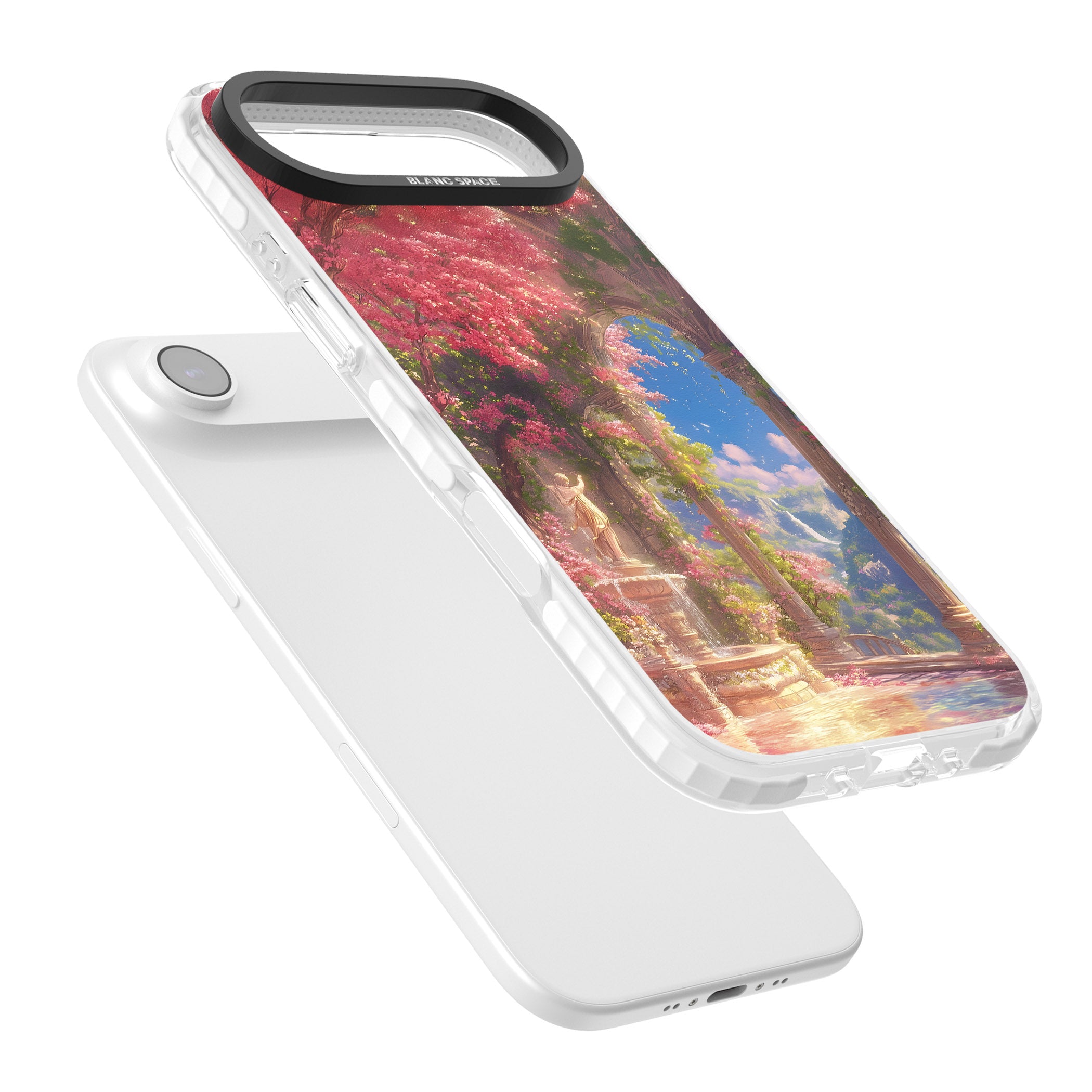 Castle Blossom iPhone 17 Air Impact Pro Clear Phone Case Colours