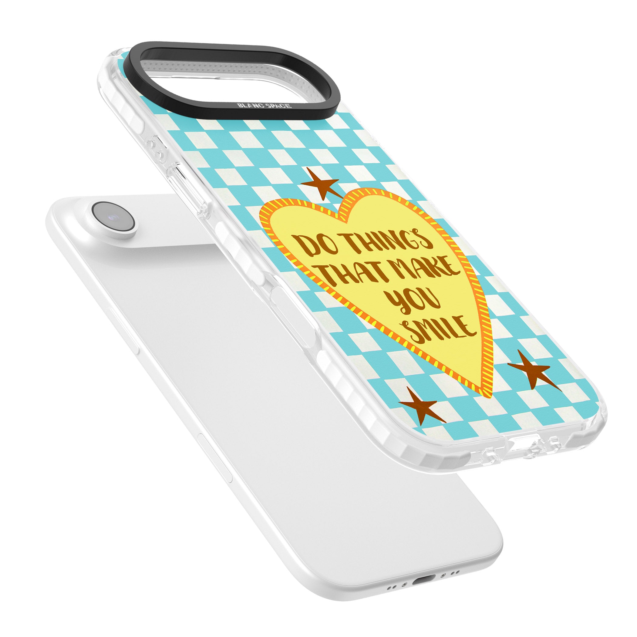 Do Things That Make You Smile iPhone 17 Air Impact Pro Clear Phone Case Colours