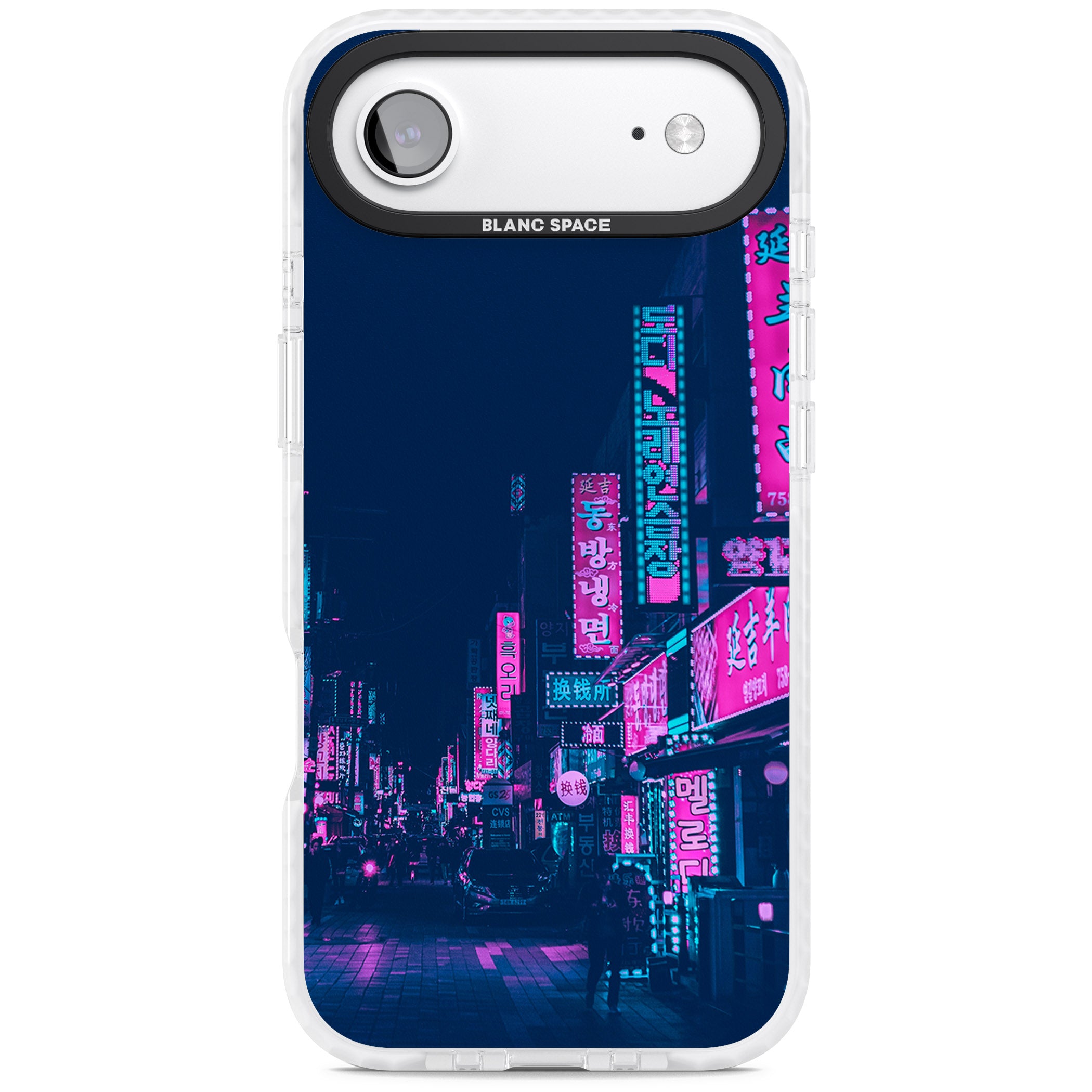 Neon Nights iPhone 17 Air Impact Pro Clear Phone Case