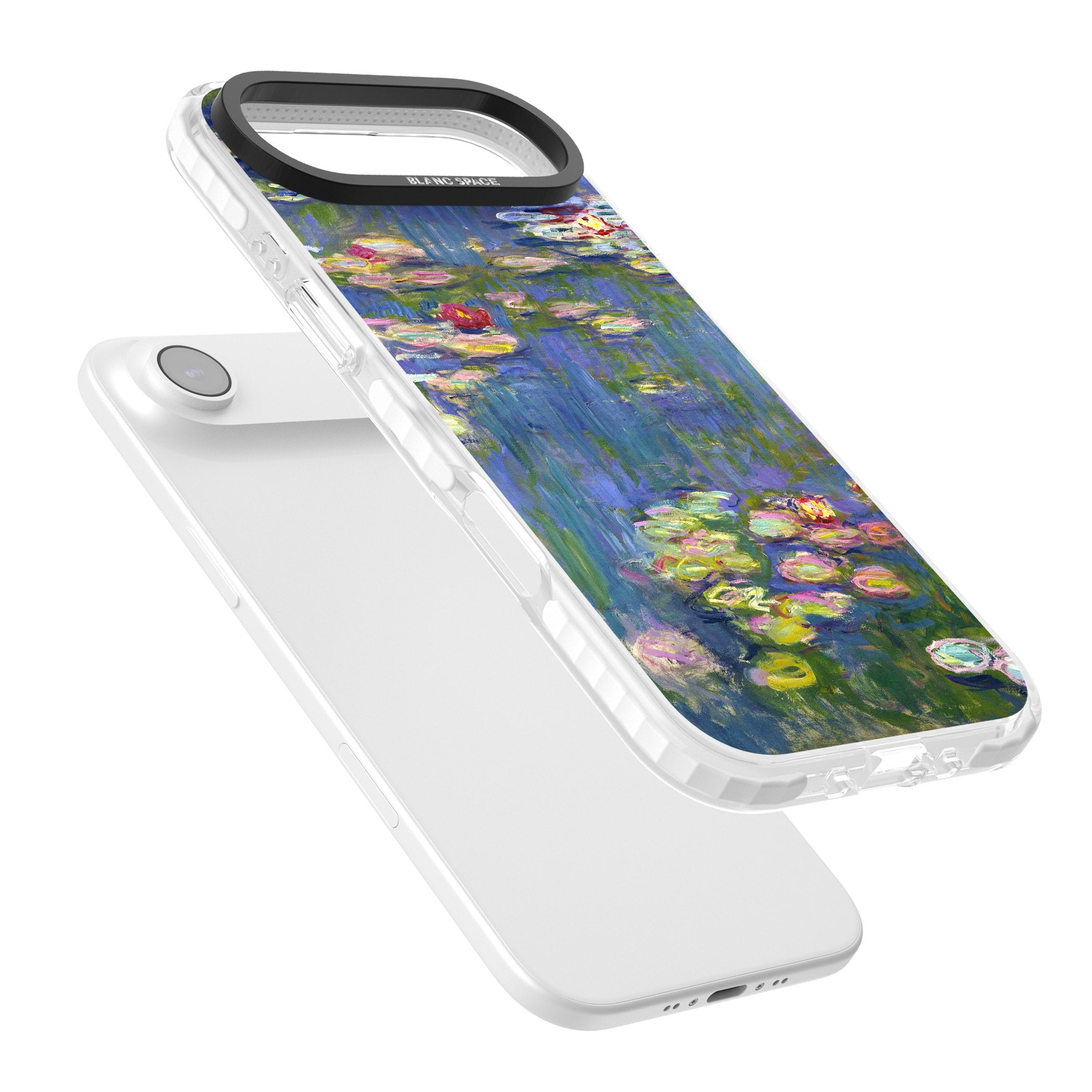 Water Lilies II iPhone 17 Air Impact Pro Clear Phone Case Colours