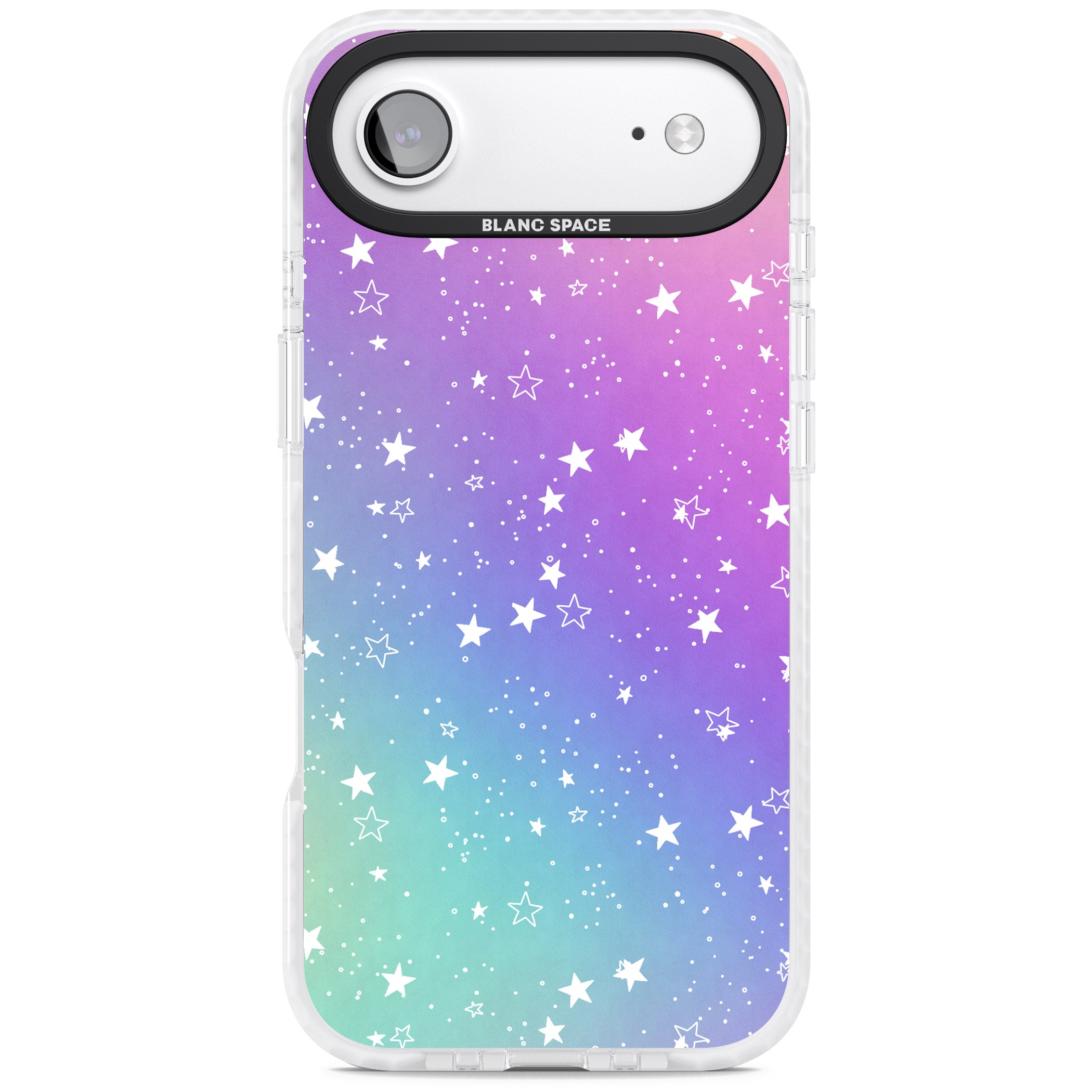 Pastel Starry Sky iPhone 17 Air Impact Pro Clear Phone Case