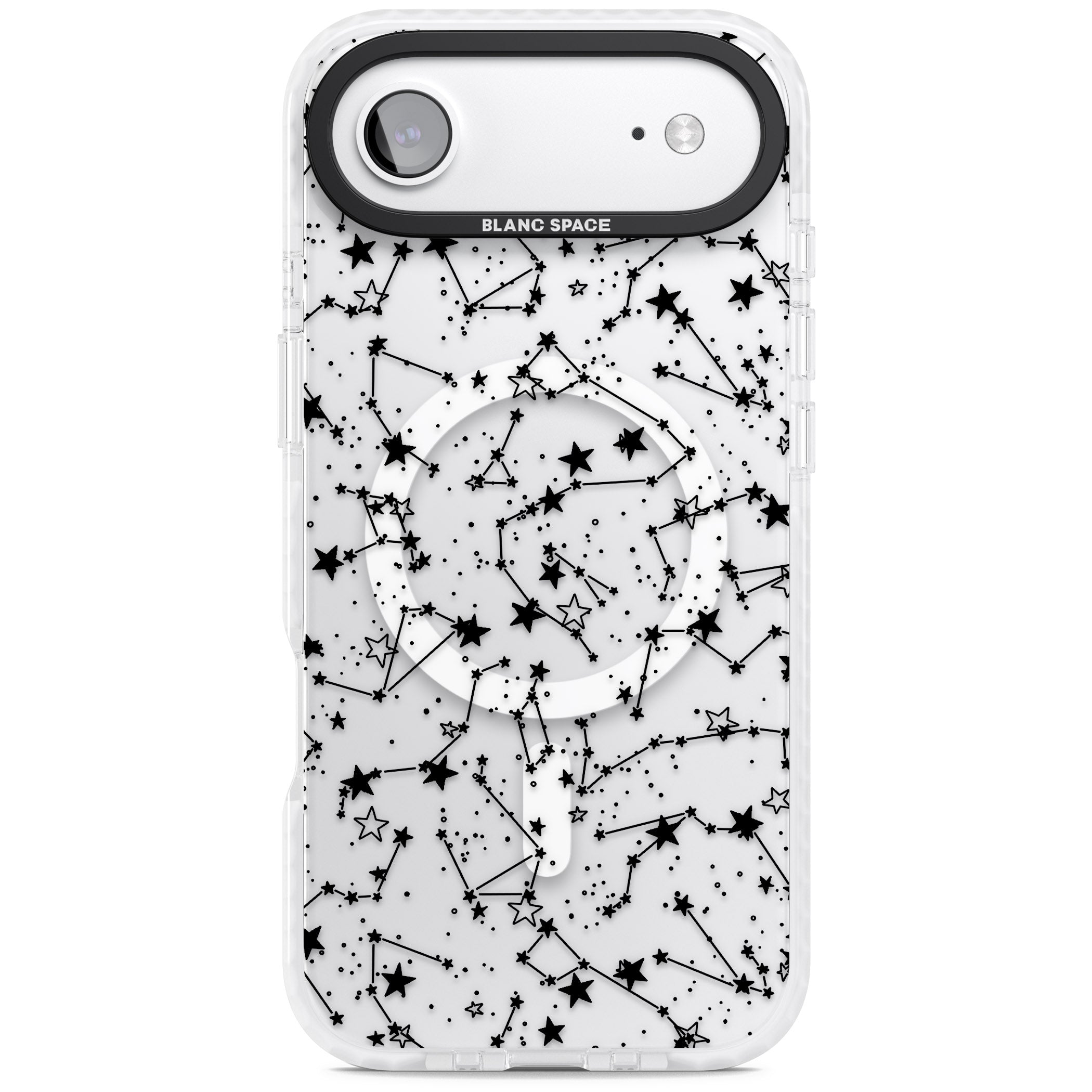 Midnight Constellations iPhone 17 Air Impact Pro Clear Phone Case