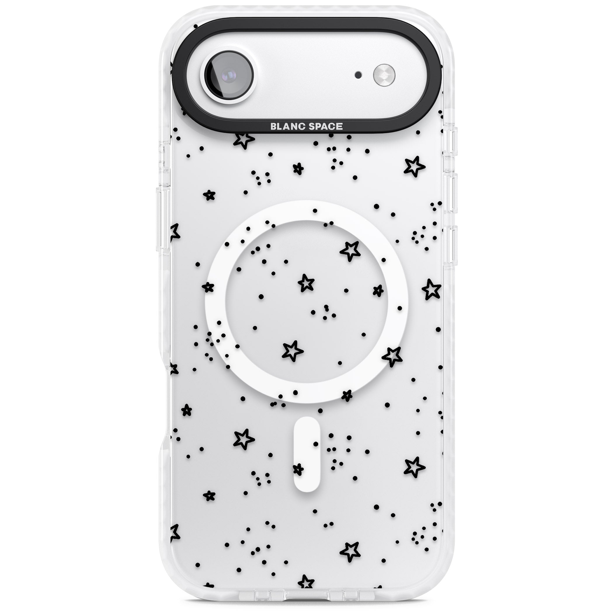 Starry Night Sky iPhone 17 Air Impact Pro Clear Phone Case
