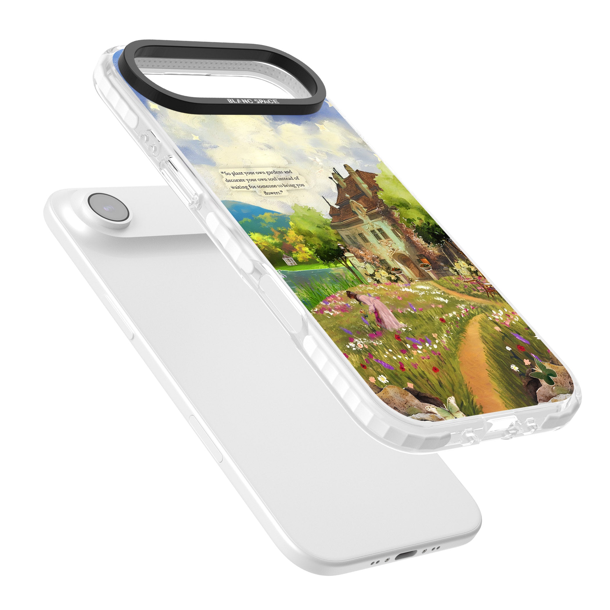 Spring Cottage iPhone 17 Air Impact Pro Clear Phone Case Colours