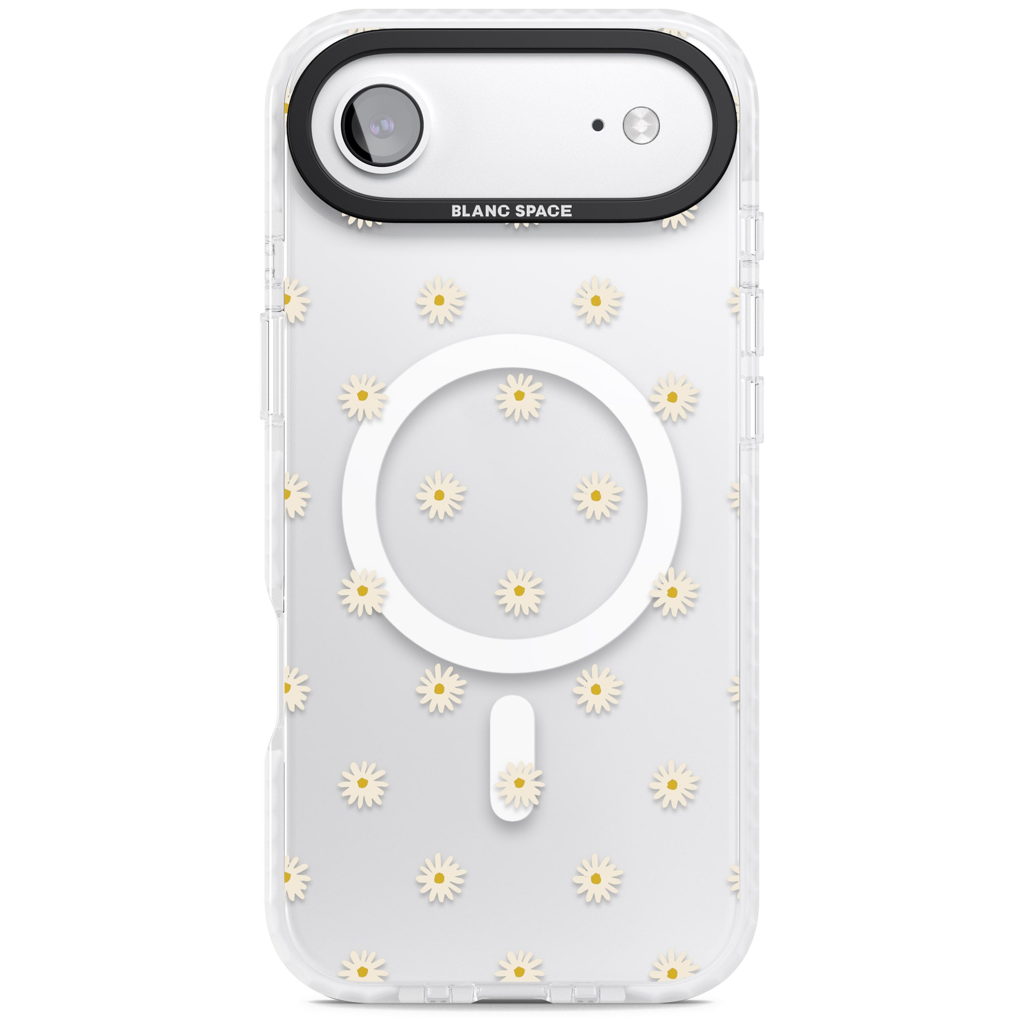 Daisy Pop Floral iPhone 17 Air Impact Pro Clear Phone Case