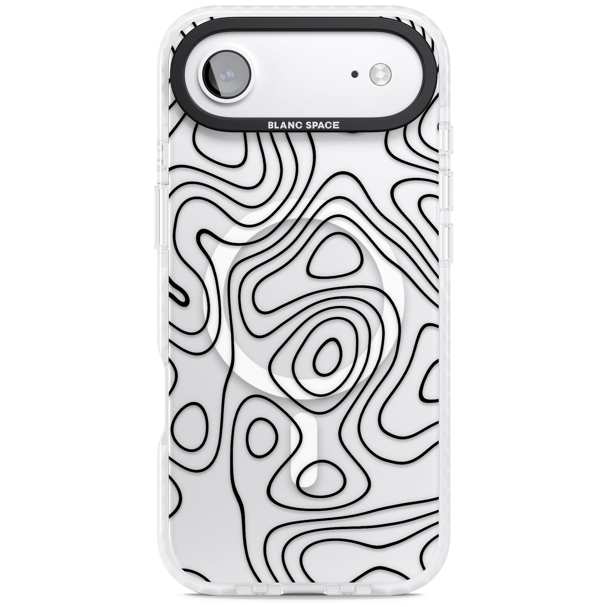Damascus Steel iPhone 17 Air Impact Pro Clear Phone Case