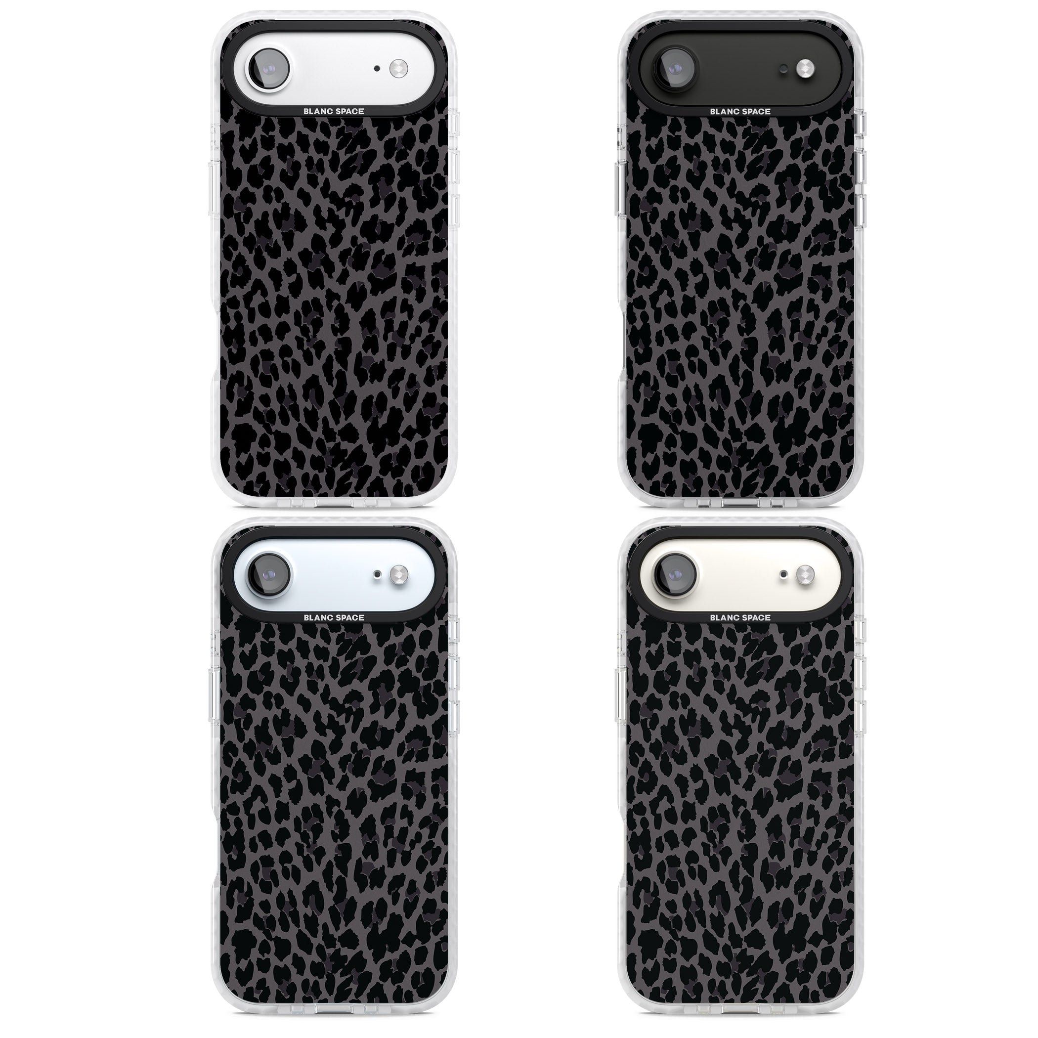 Dark Animal Print iPhone 17 Air Impact Pro Clear Phone Case APT Impact Protection