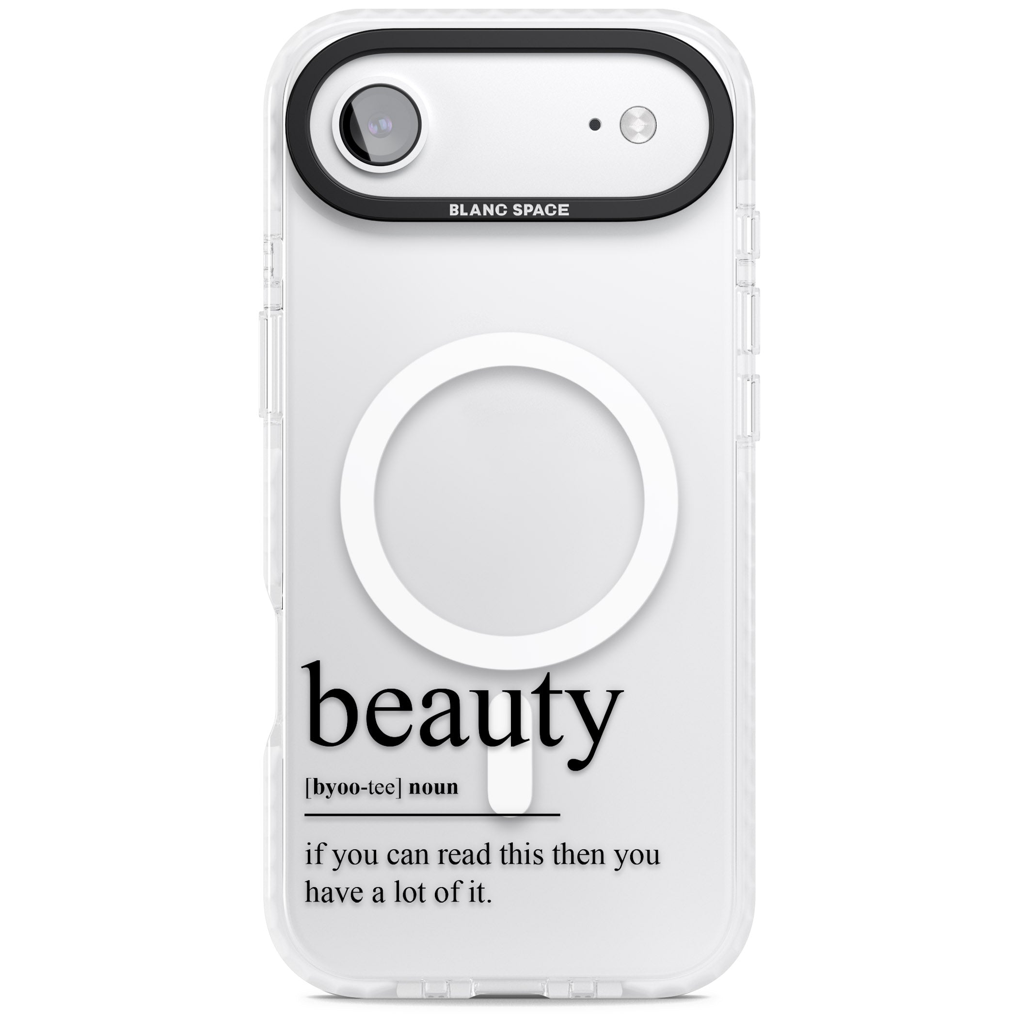 Beauty iPhone 17 Air Impact Pro Clear Phone Case
