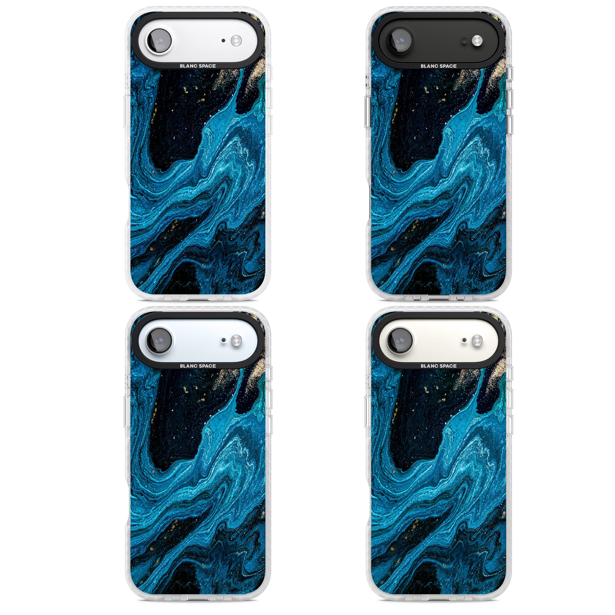 Saphire Lagoon iPhone 17 Air Impact Pro Clear Phone Case APT Impact Protection