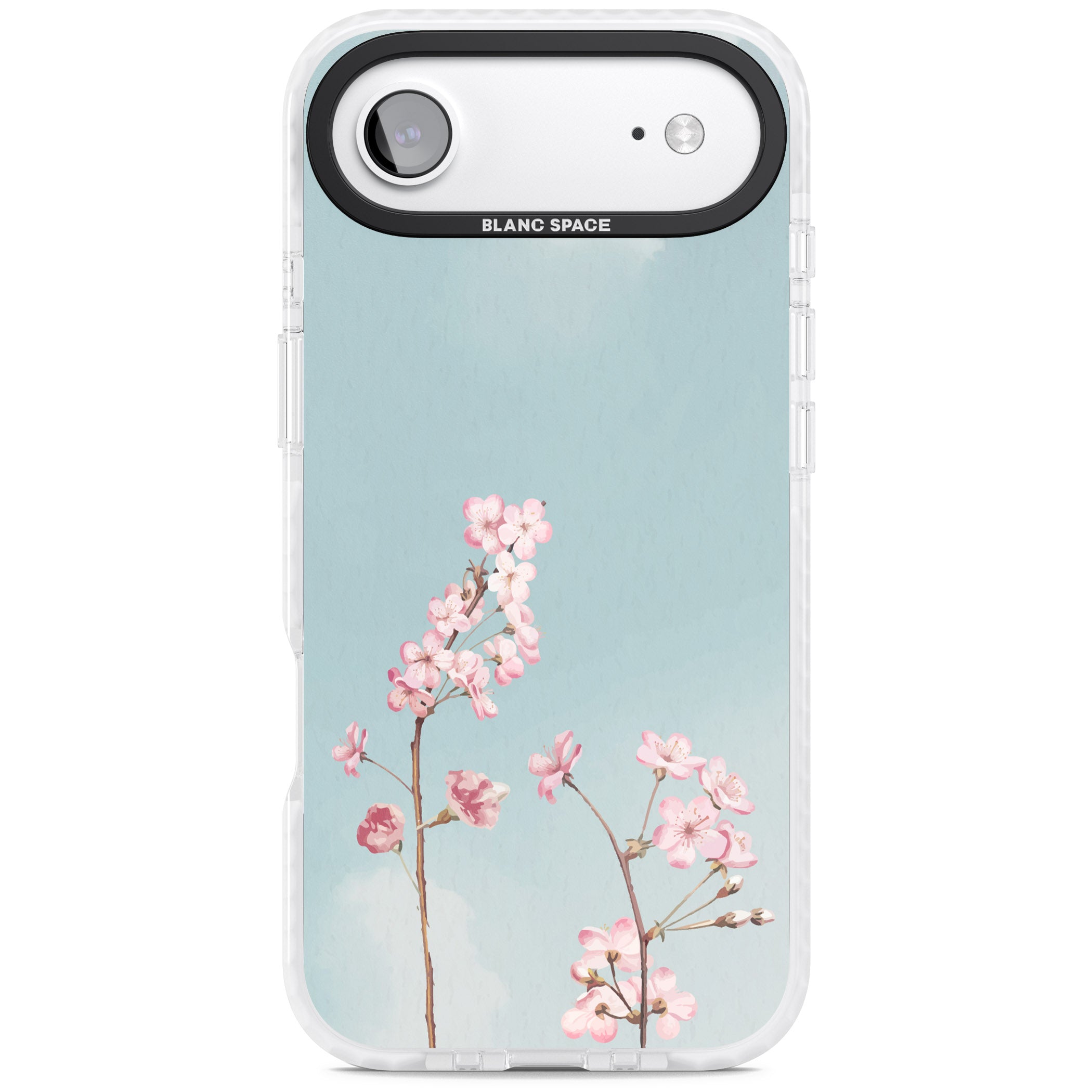 Blossom Flower Sky iPhone 17 Air Impact Pro Clear Phone Case