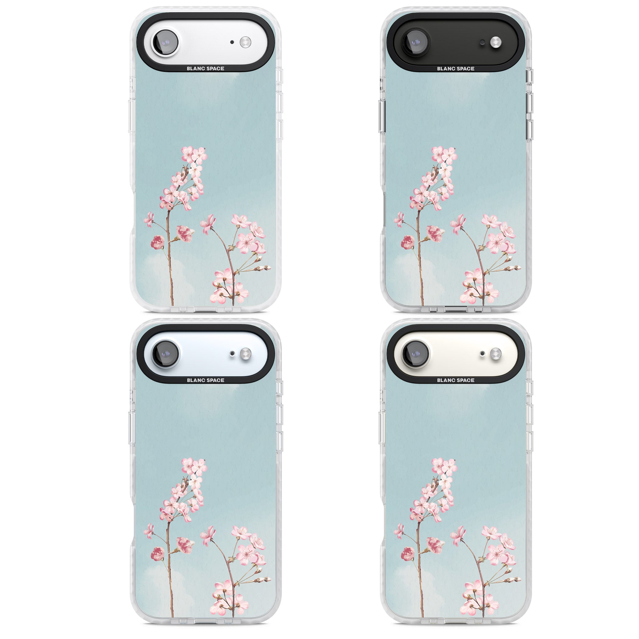 Blossom Flower Sky iPhone 17 Air Impact Pro Clear Phone Case APT Impact Protection