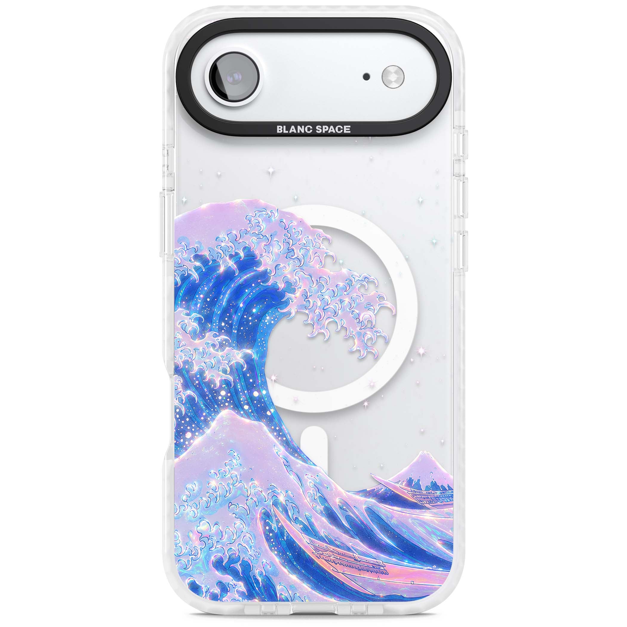The Great Wave In Opal japanese iPhone case | Impact Magsafe case for iPhone Air