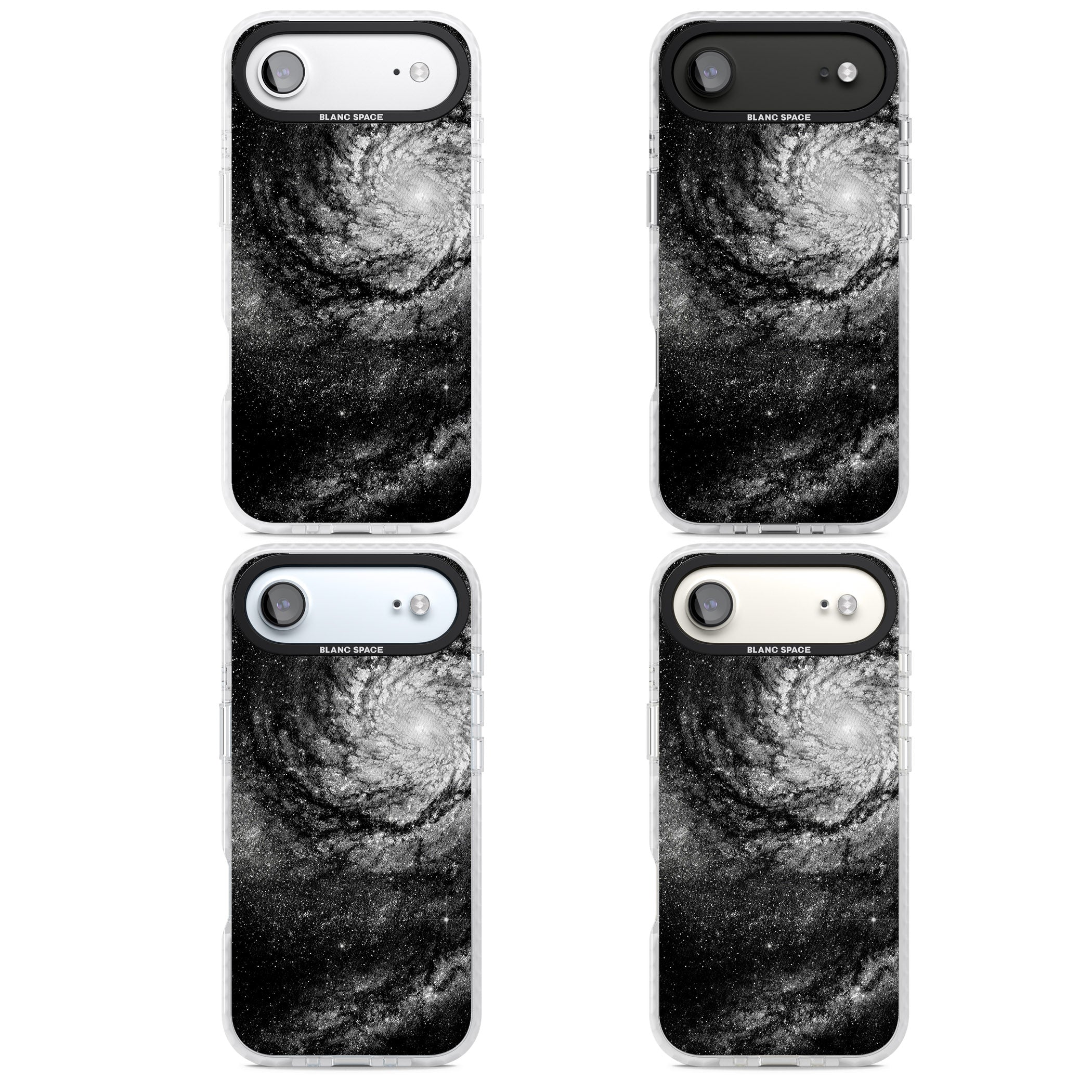 Night Sky Galaxies: Milky Way Galaxy iPhone 17 Air Impact Pro Clear Phone Case APT Impact Protection