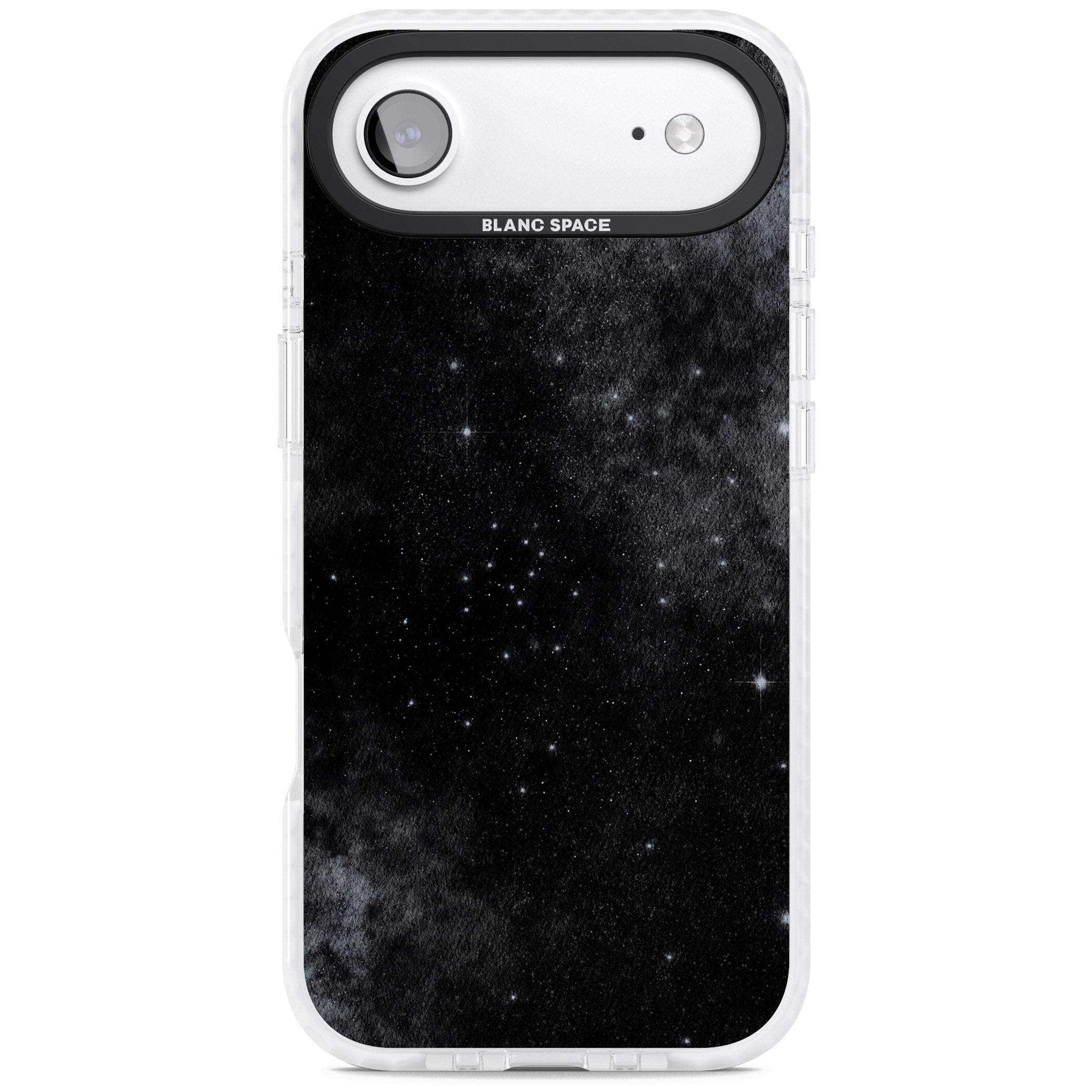 Night Sky Galaxies: Shimmering Stars iPhone 17 Air Impact Pro Clear Phone Case