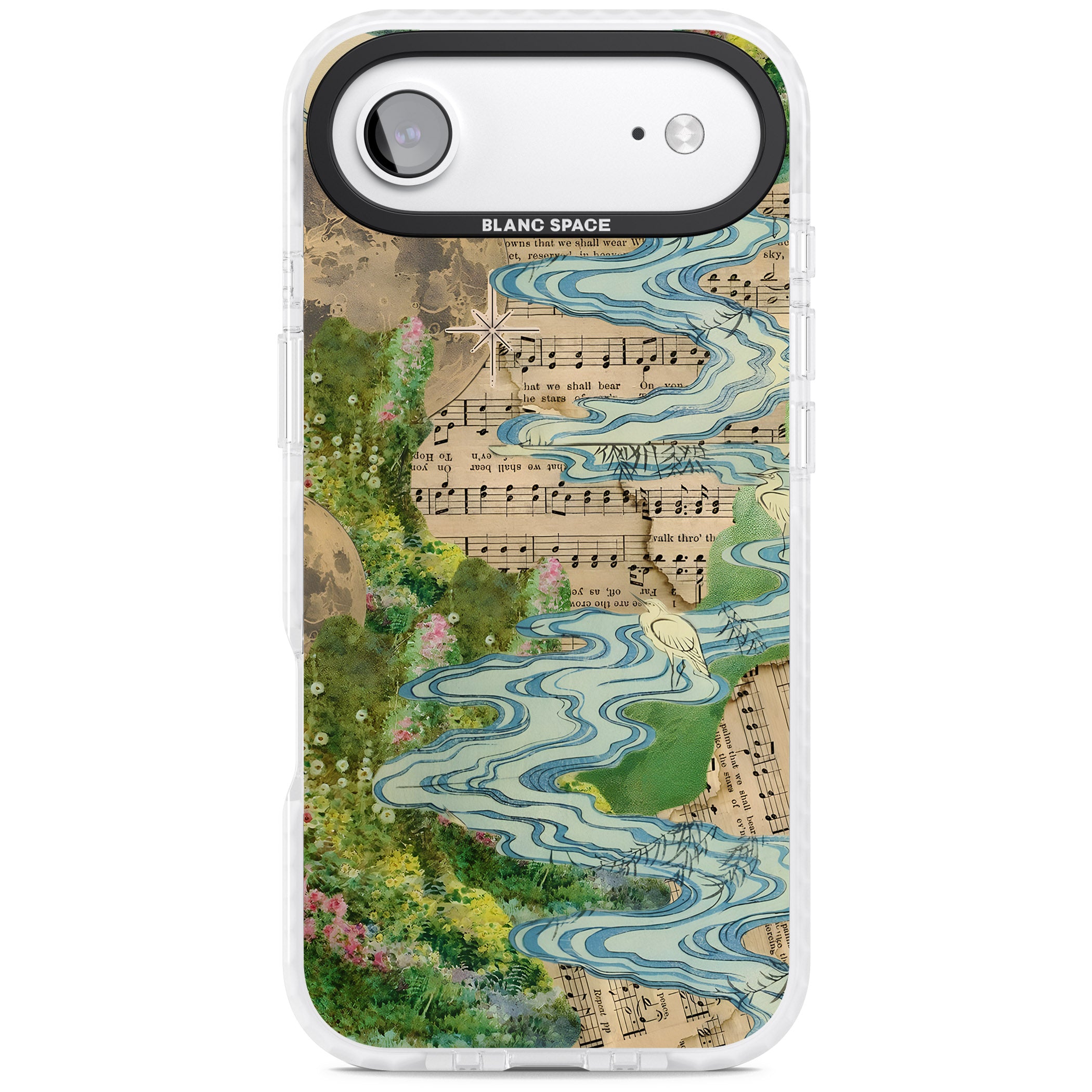 Musical River iPhone 17 Air Impact Pro Clear Phone Case