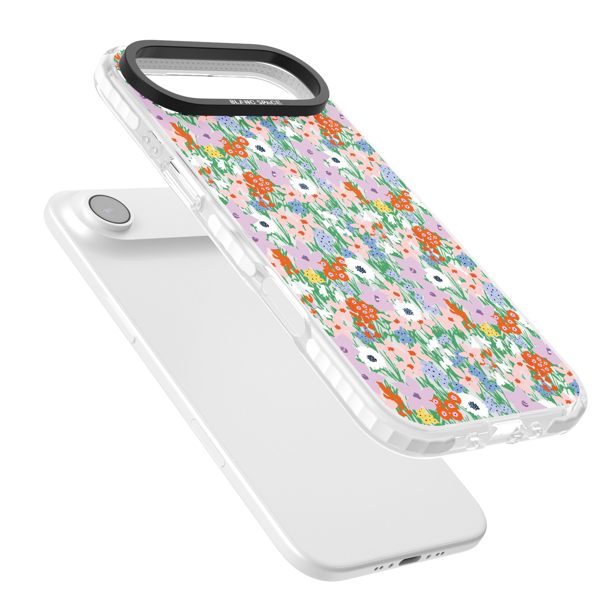 Floral Bloom Jazzy iPhone 17 Air Impact Pro Clear Phone Case Colours