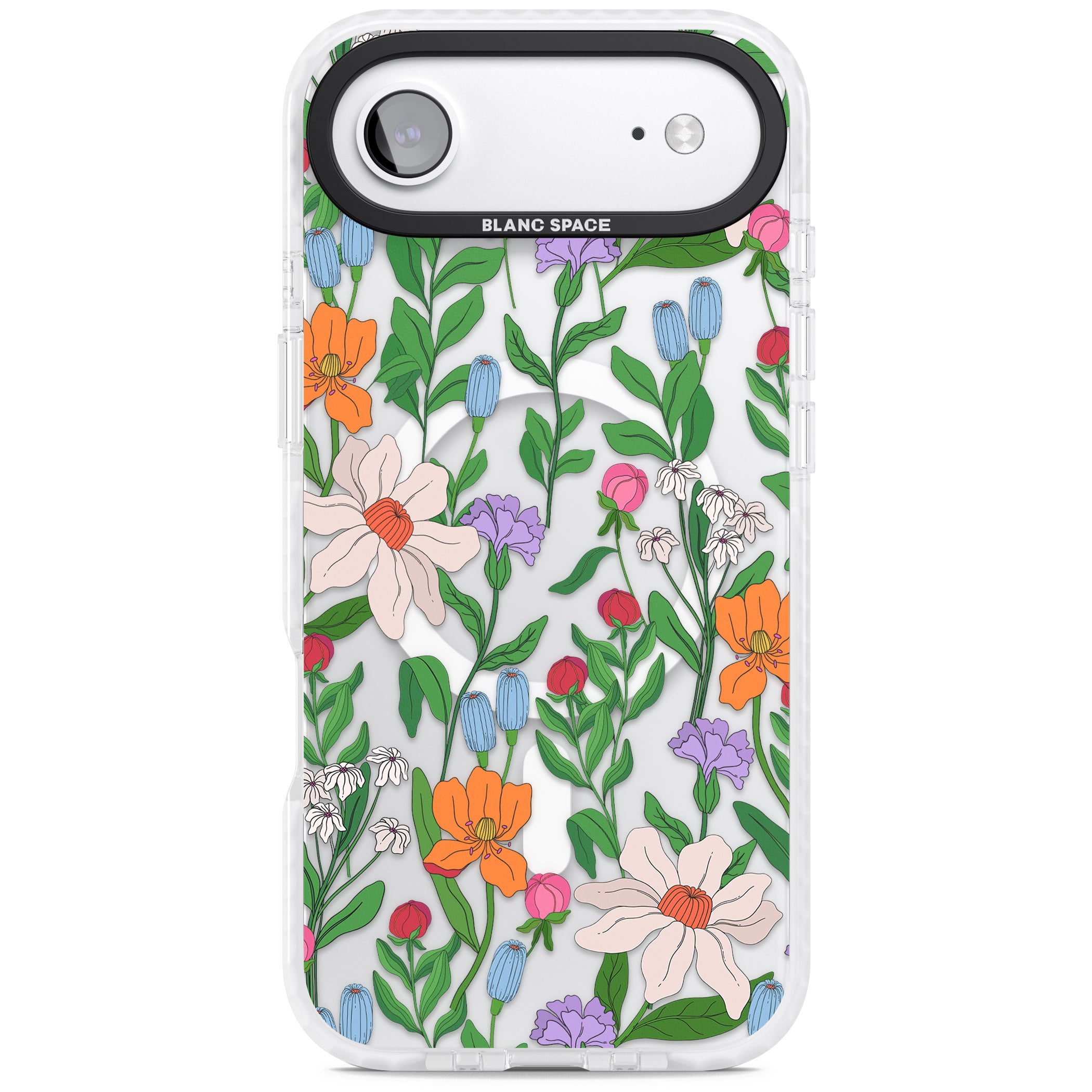 Full Bloom iPhone 17 Air Impact Pro Clear Phone Case