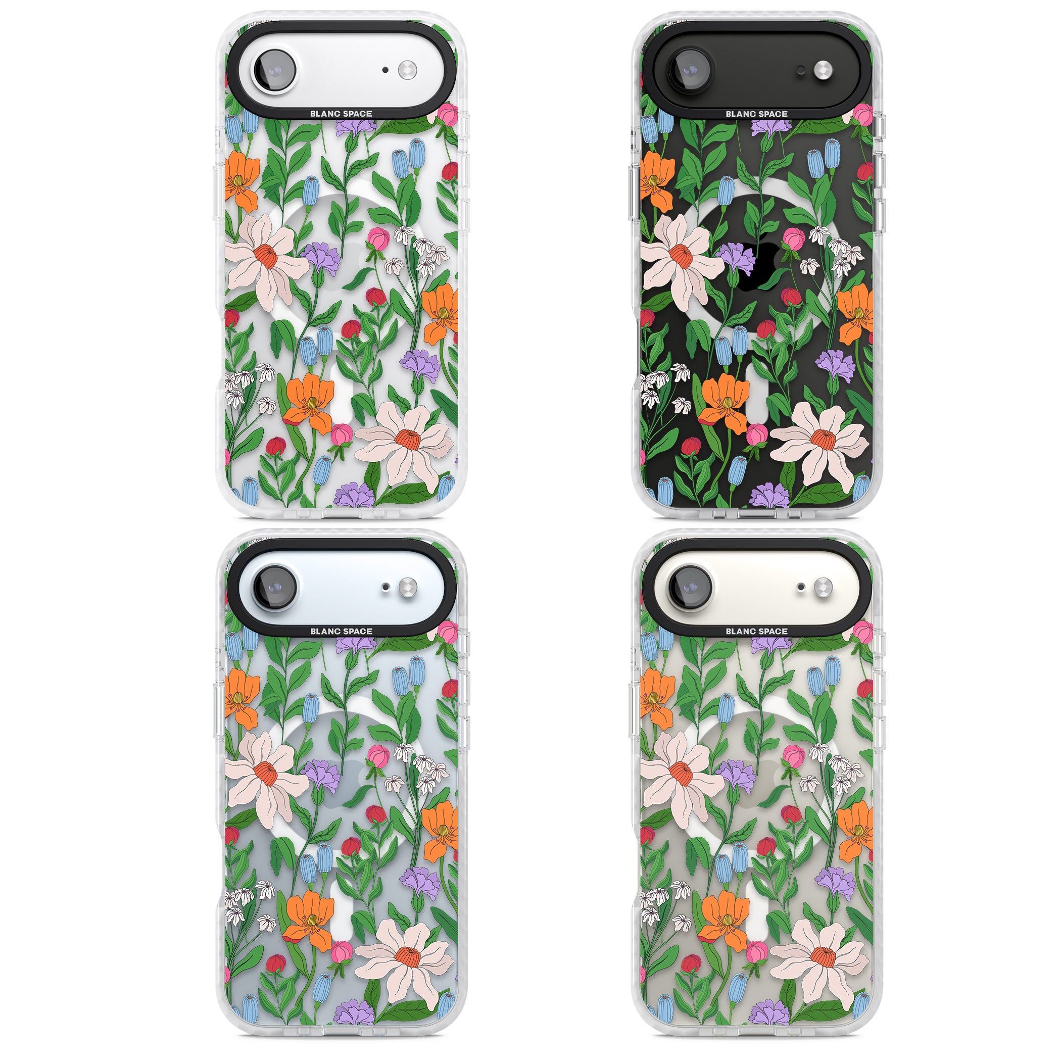 Full Bloom iPhone 17 Air Impact Pro Clear Phone Case APT Impact Protection