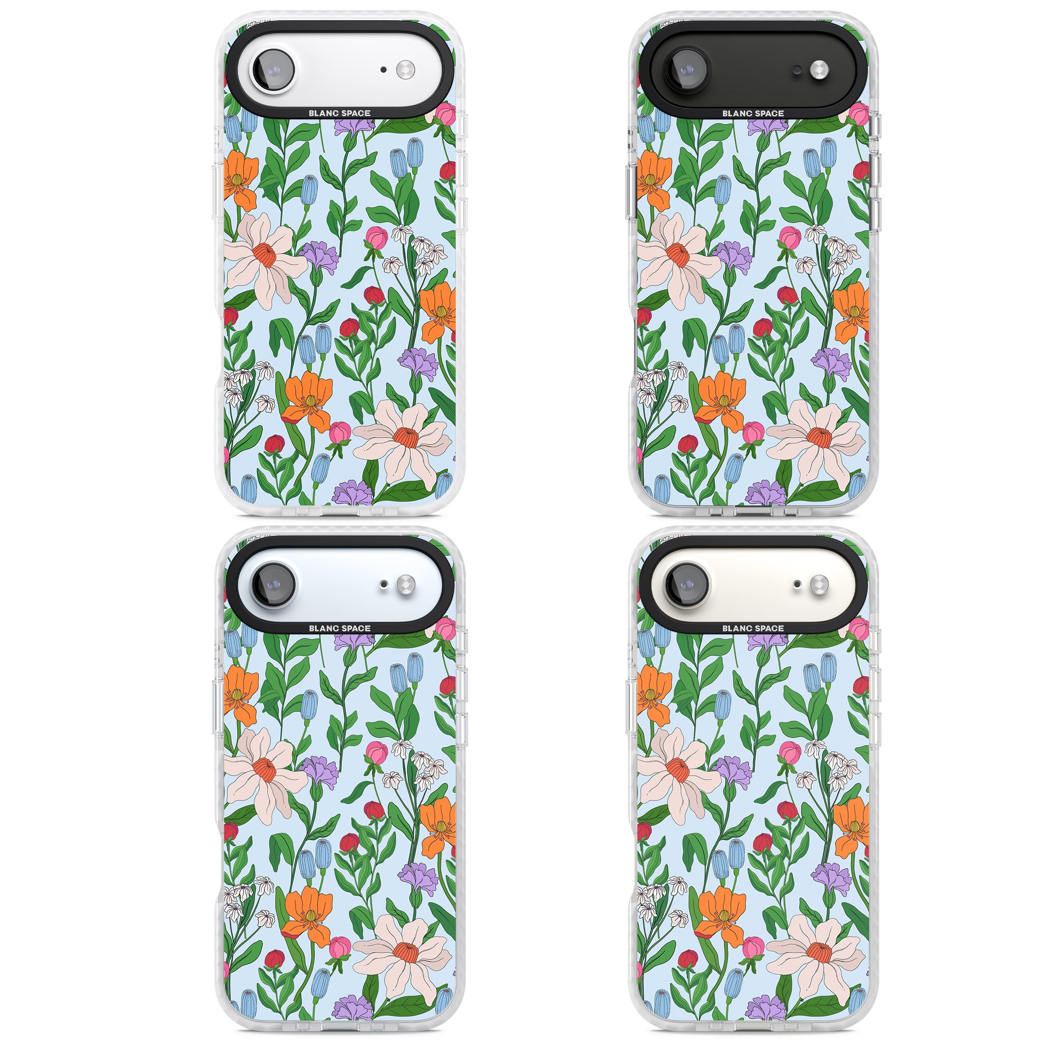Full Bloom Background iPhone 17 Air Impact Pro Clear Phone Case APT Impact Protection