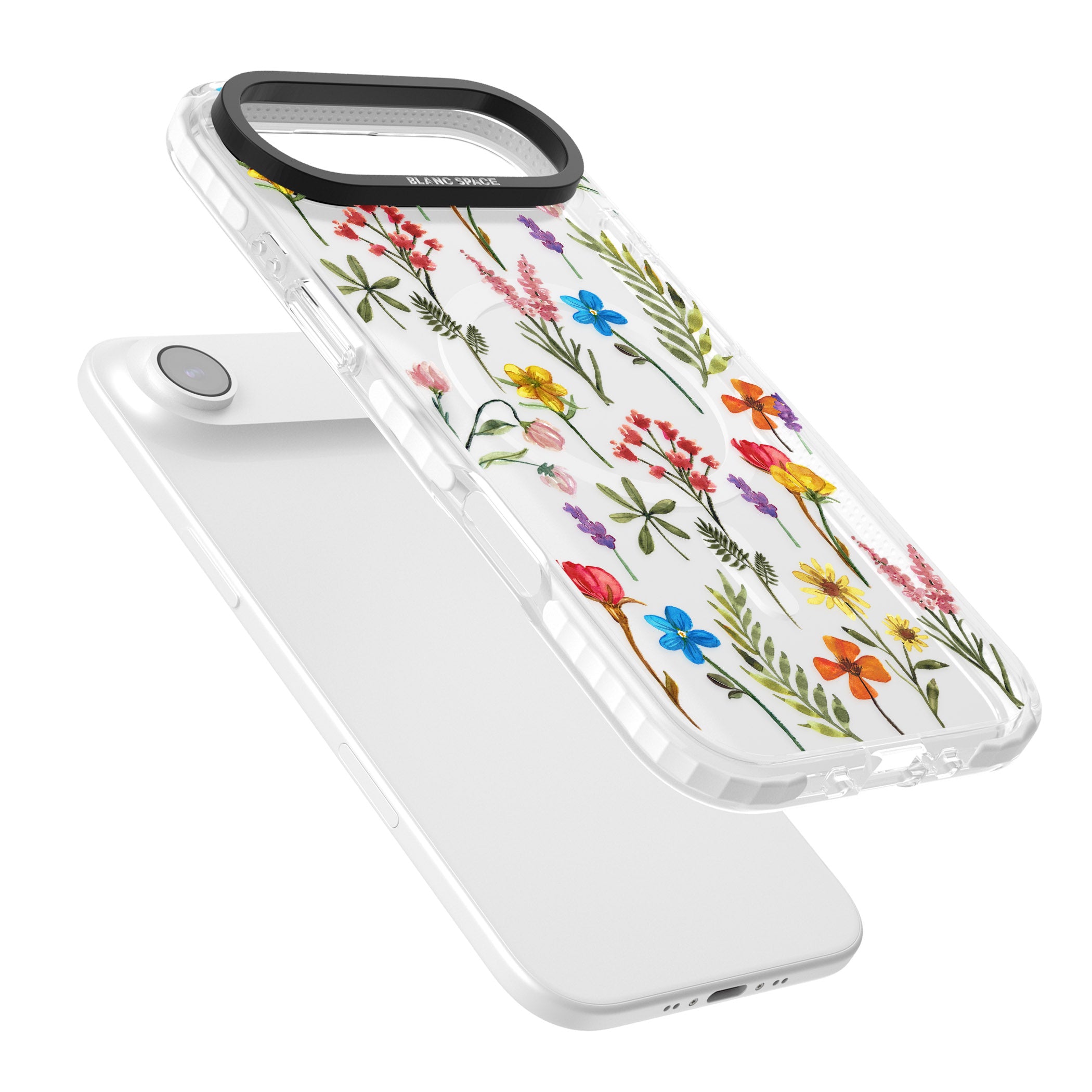 Spring Botanicals iPhone 17 Air Impact Pro Clear Phone Case Colours