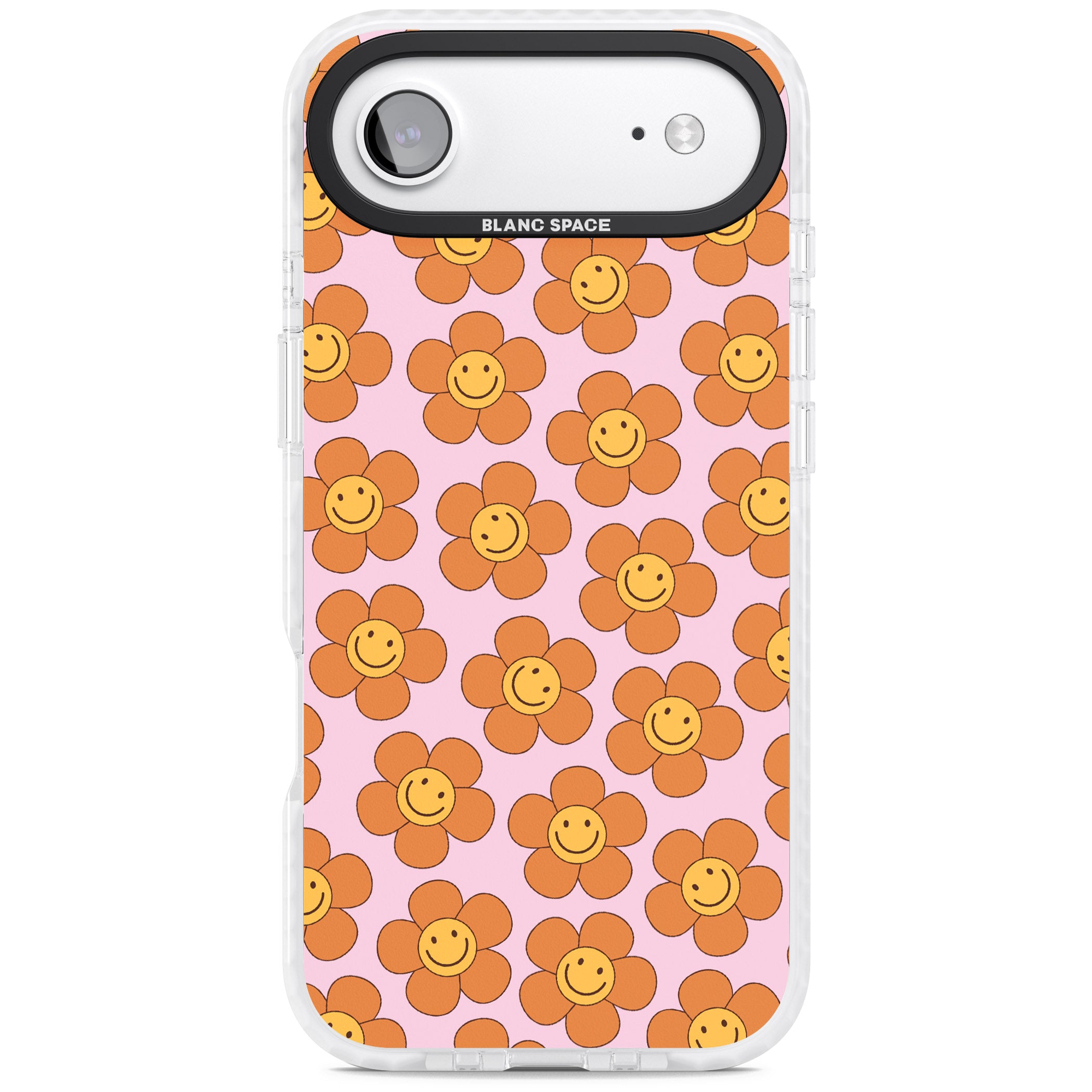 Floral Smiles iPhone 17 Air Impact Pro Clear Phone Case