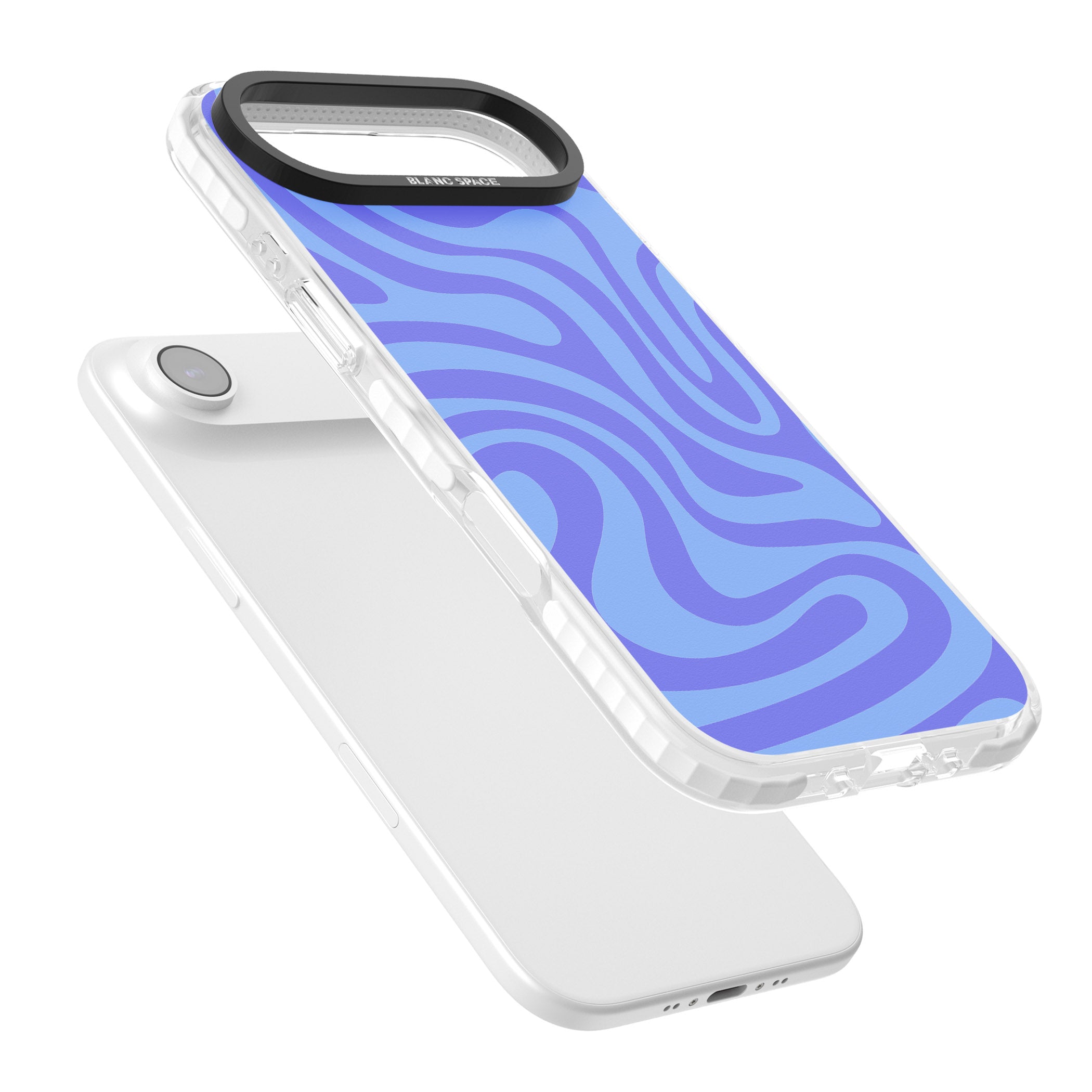 Tranquil Waves iPhone 17 Air Impact Pro Clear Phone Case Colours