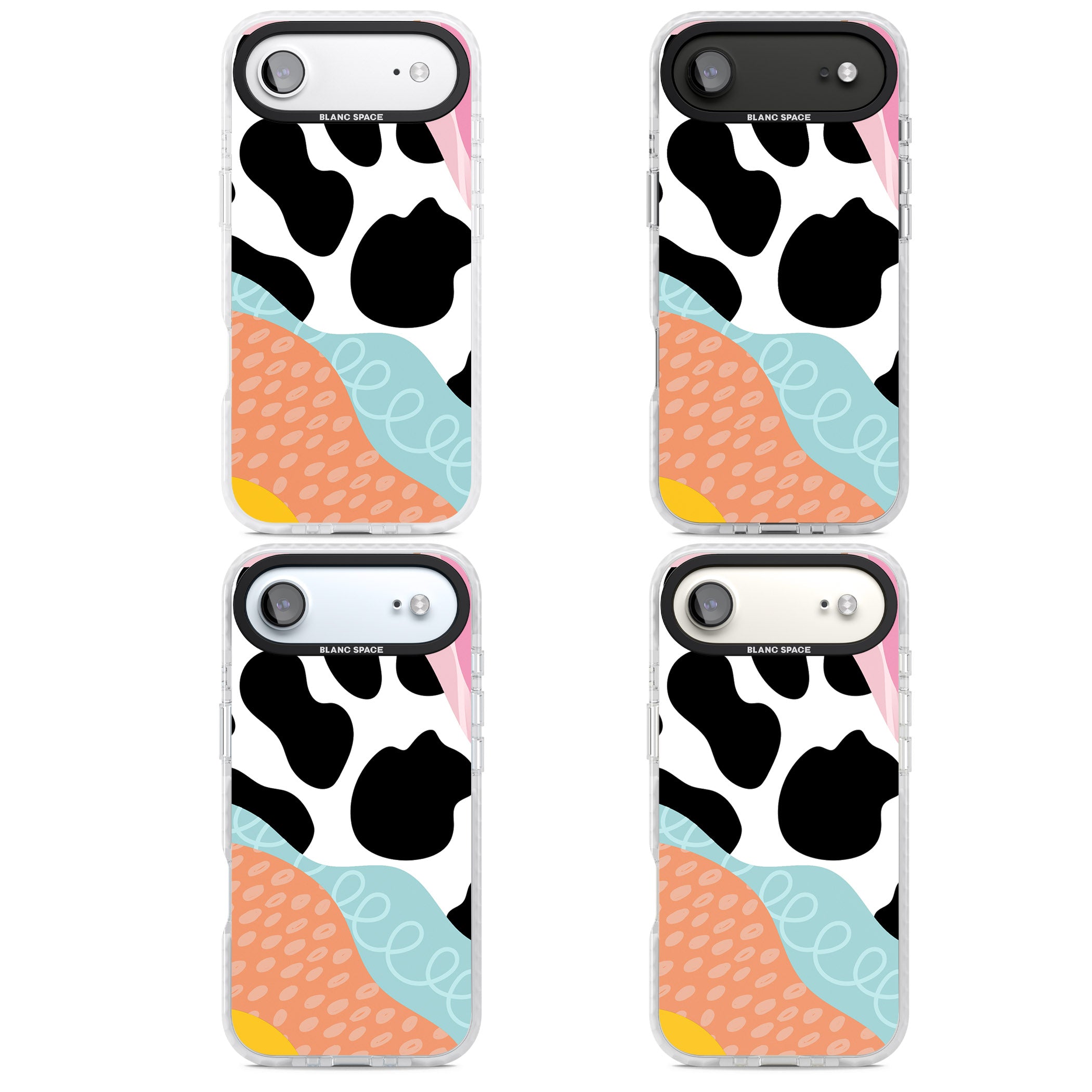 Abstract Elegance iPhone 17 Air Impact Pro Clear Phone Case APT Impact Protection