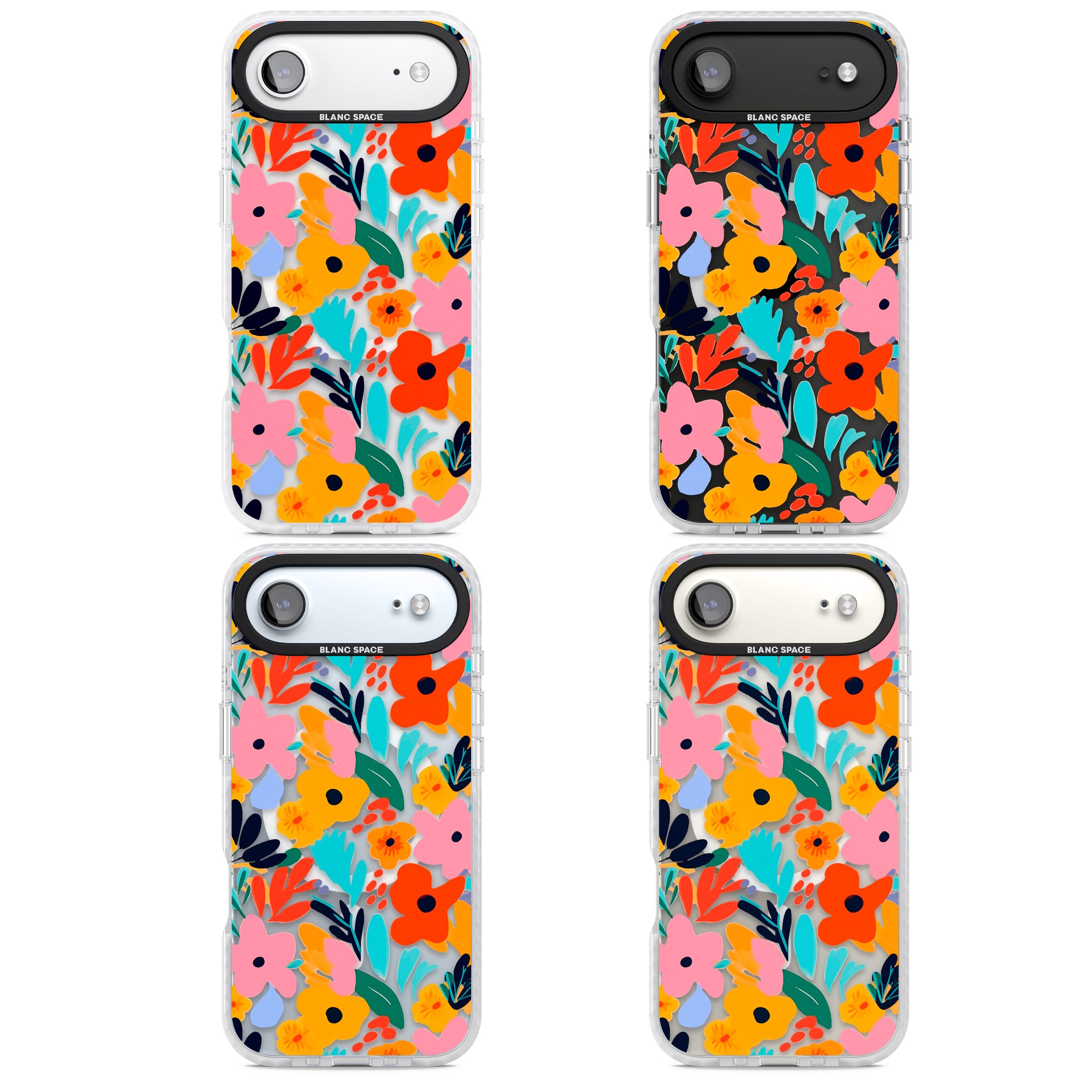 Floral Fiesta iPhone 17 Air Impact Pro Clear Phone Case APT Impact Protection