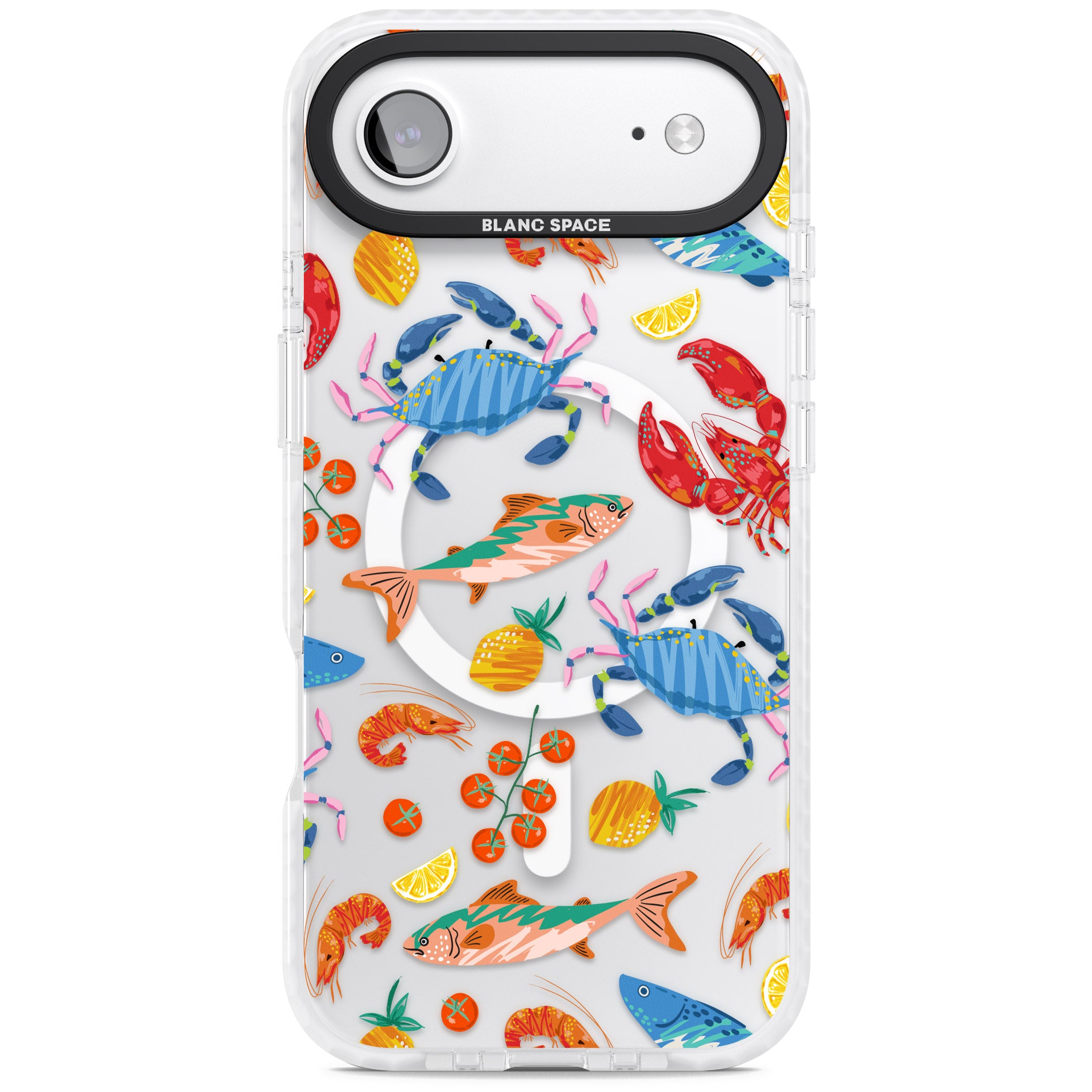 Vibrant Sealife iPhone 17 Air Impact Pro Clear Phone Case
